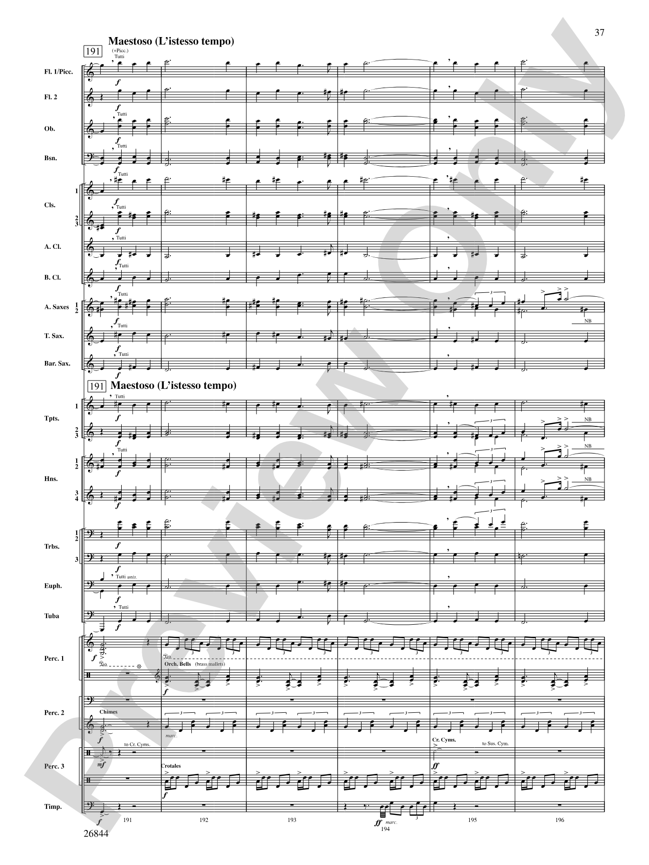 Foundation: Concert Band Conductor Score & Parts