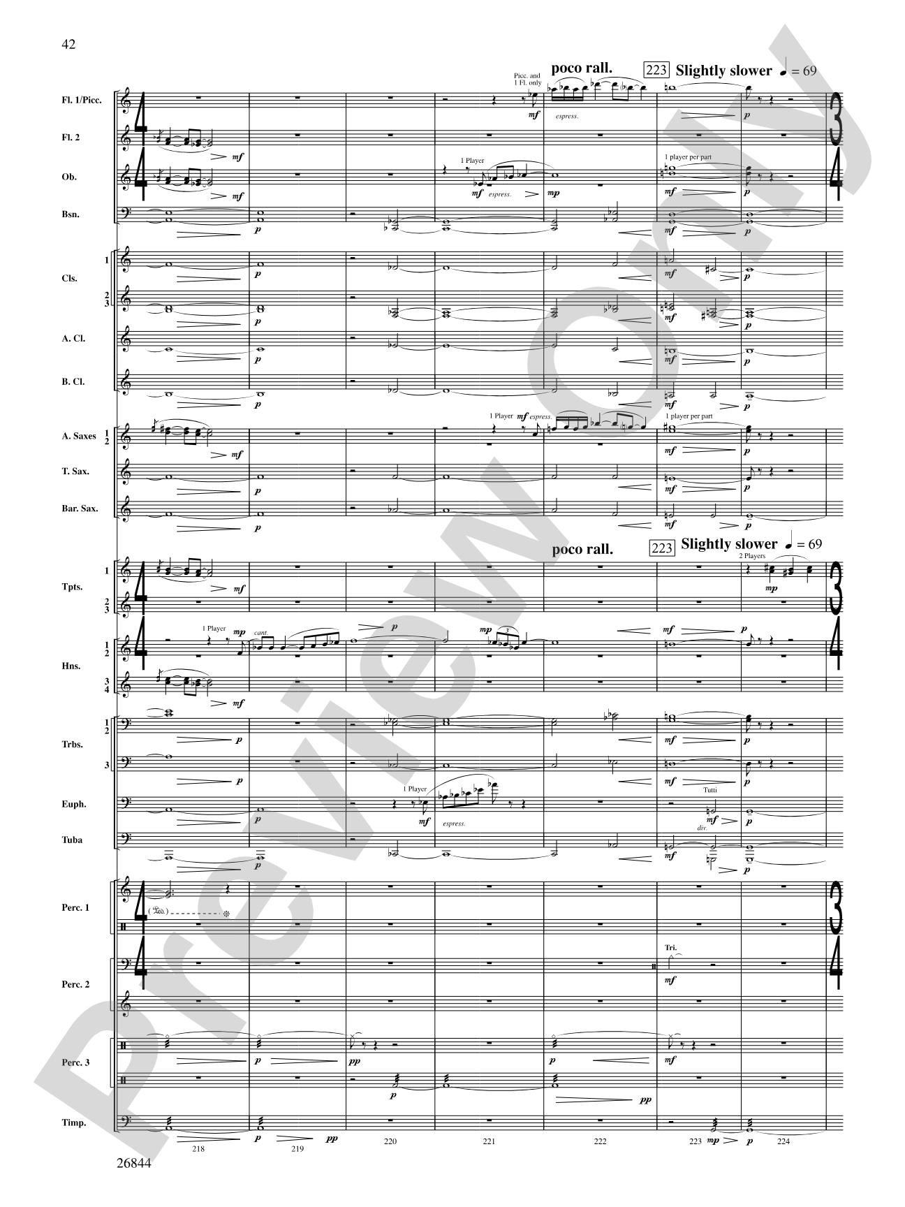 Foundation: Concert Band Conductor Score & Parts