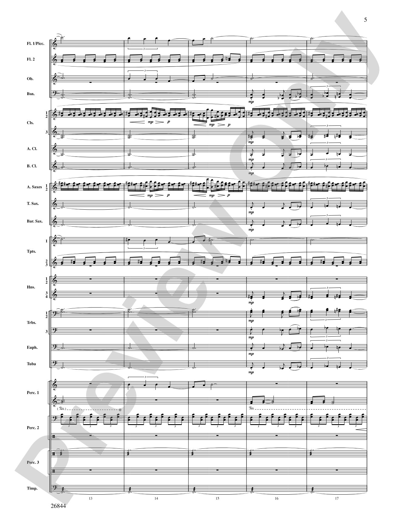 Foundation: Concert Band Conductor Score & Parts