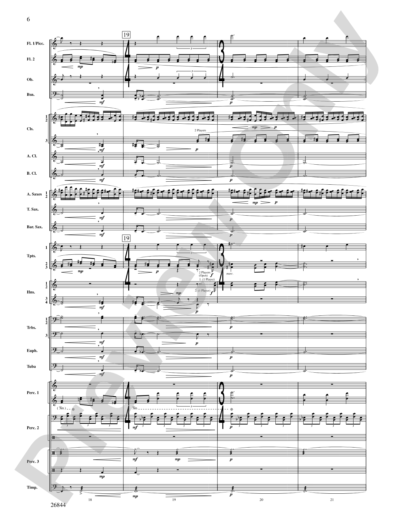 Foundation: Concert Band Conductor Score & Parts