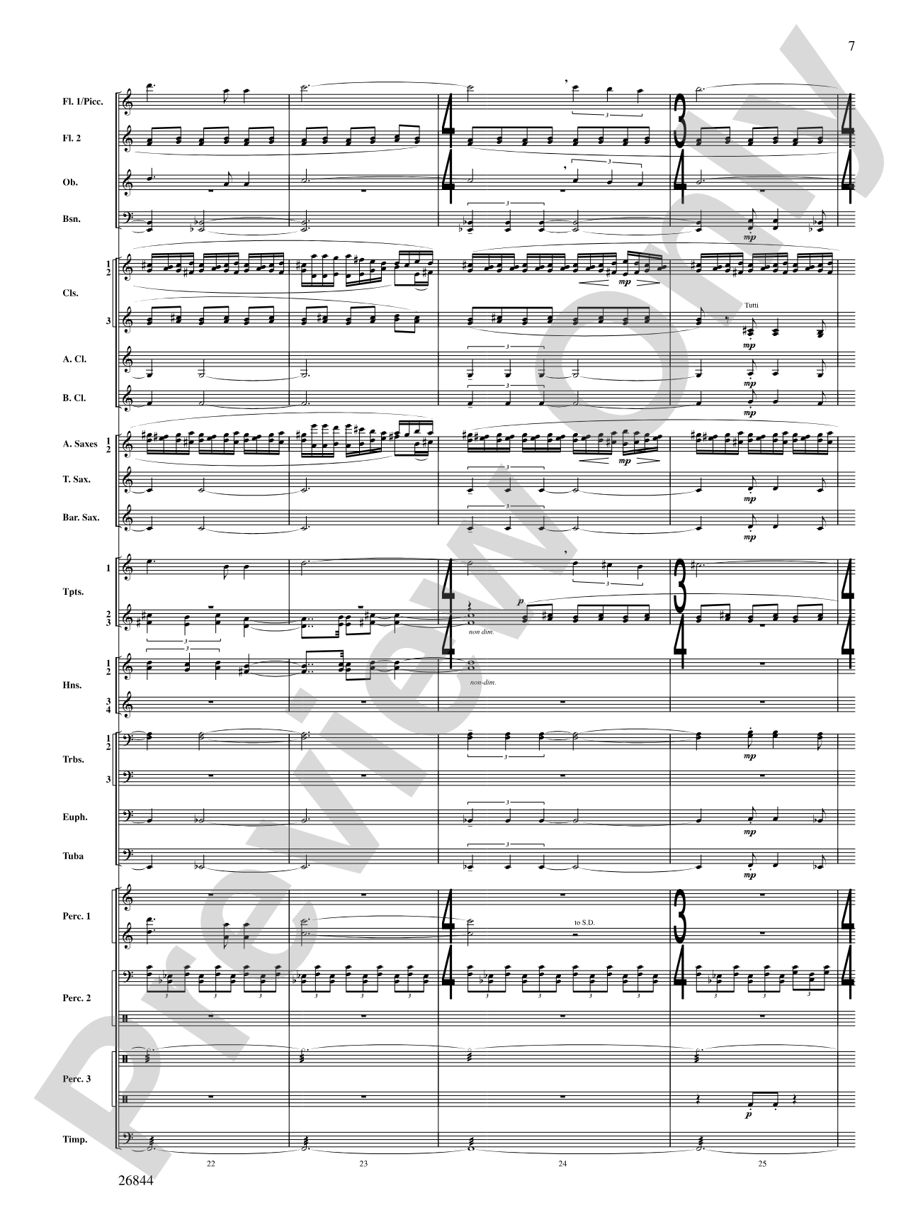 Foundation: Concert Band Conductor Score & Parts