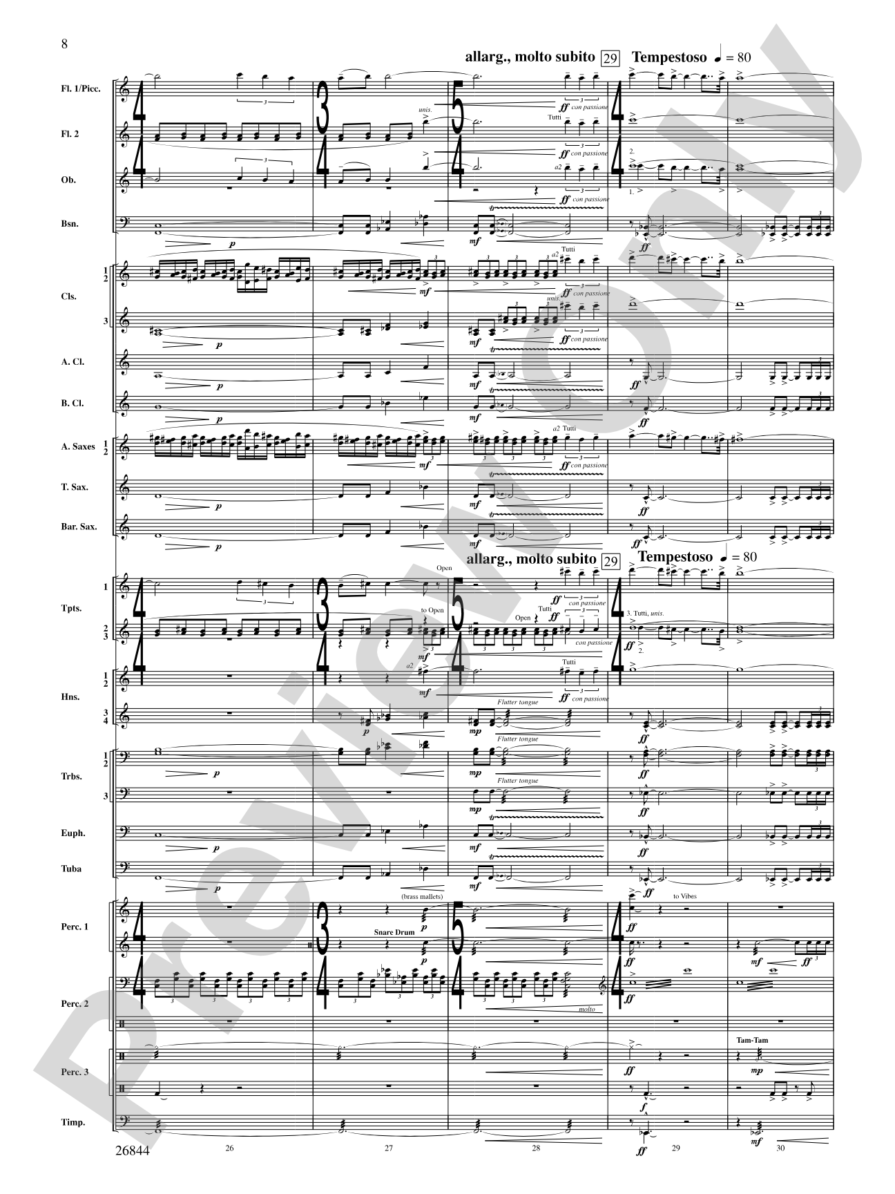Foundation: Concert Band Conductor Score & Parts