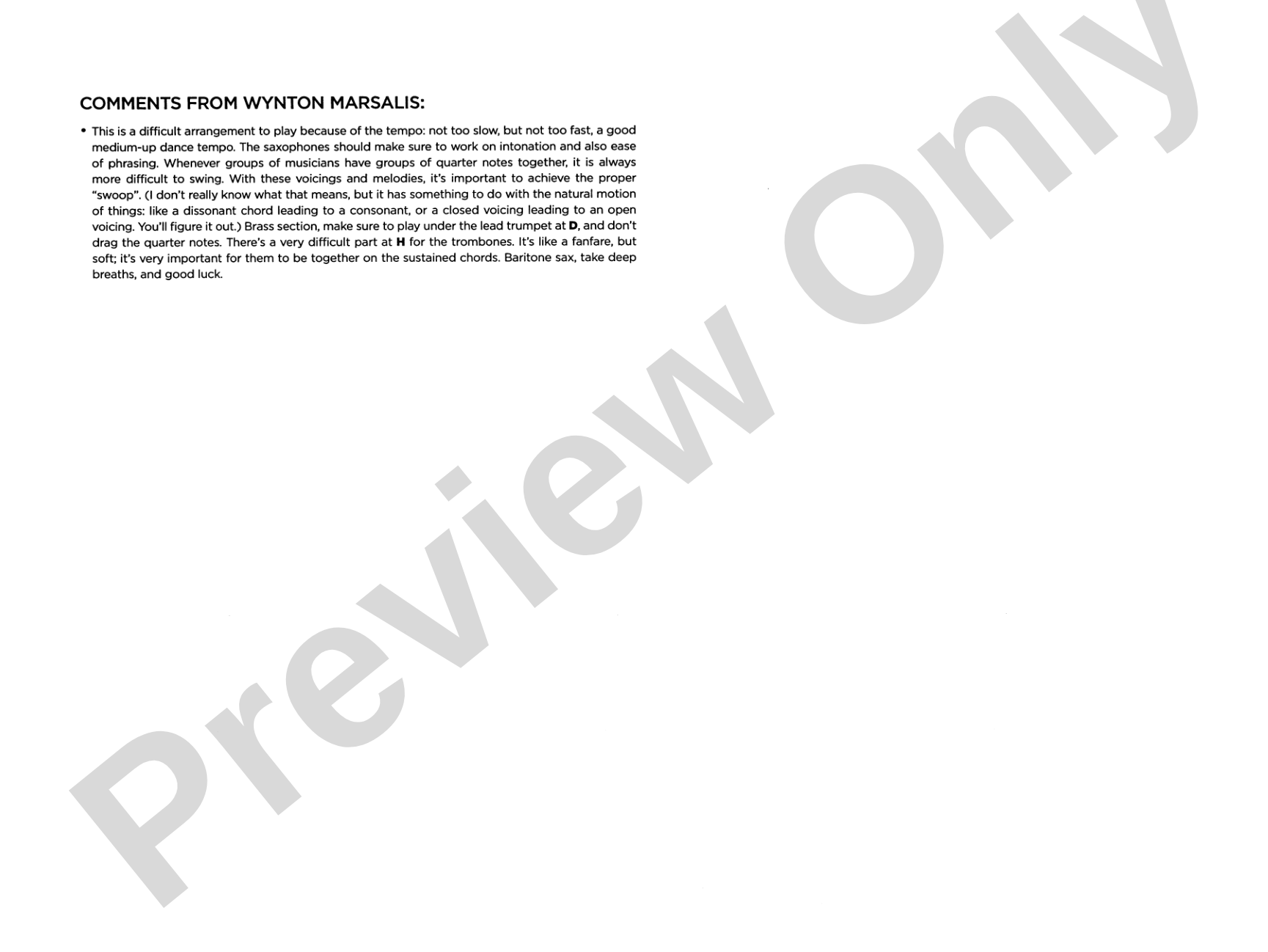 Sophisticated Lady: Jazz Ensemble Conductor Score & Parts