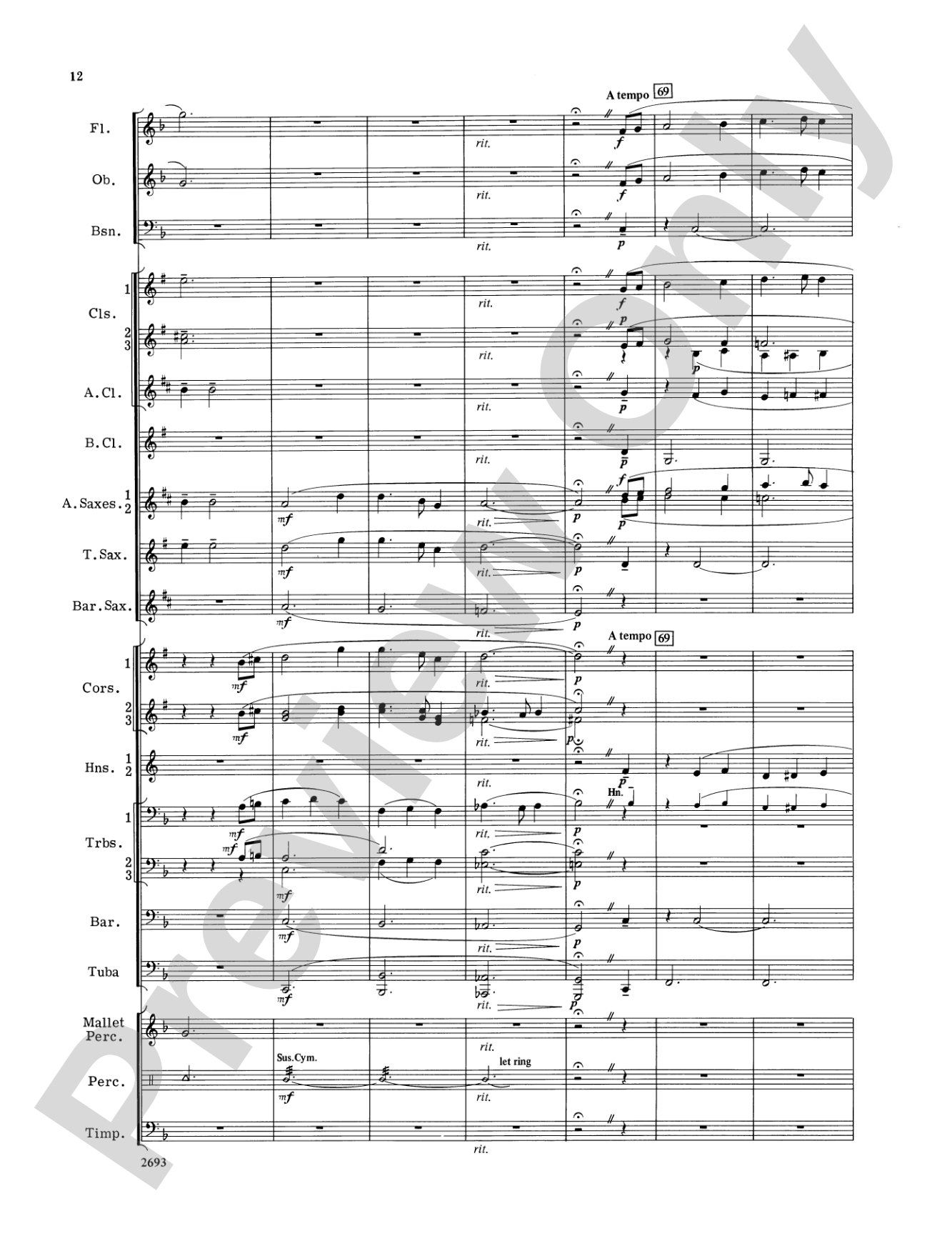 An Irish Interlude: Concert Band Conductor Score & Parts