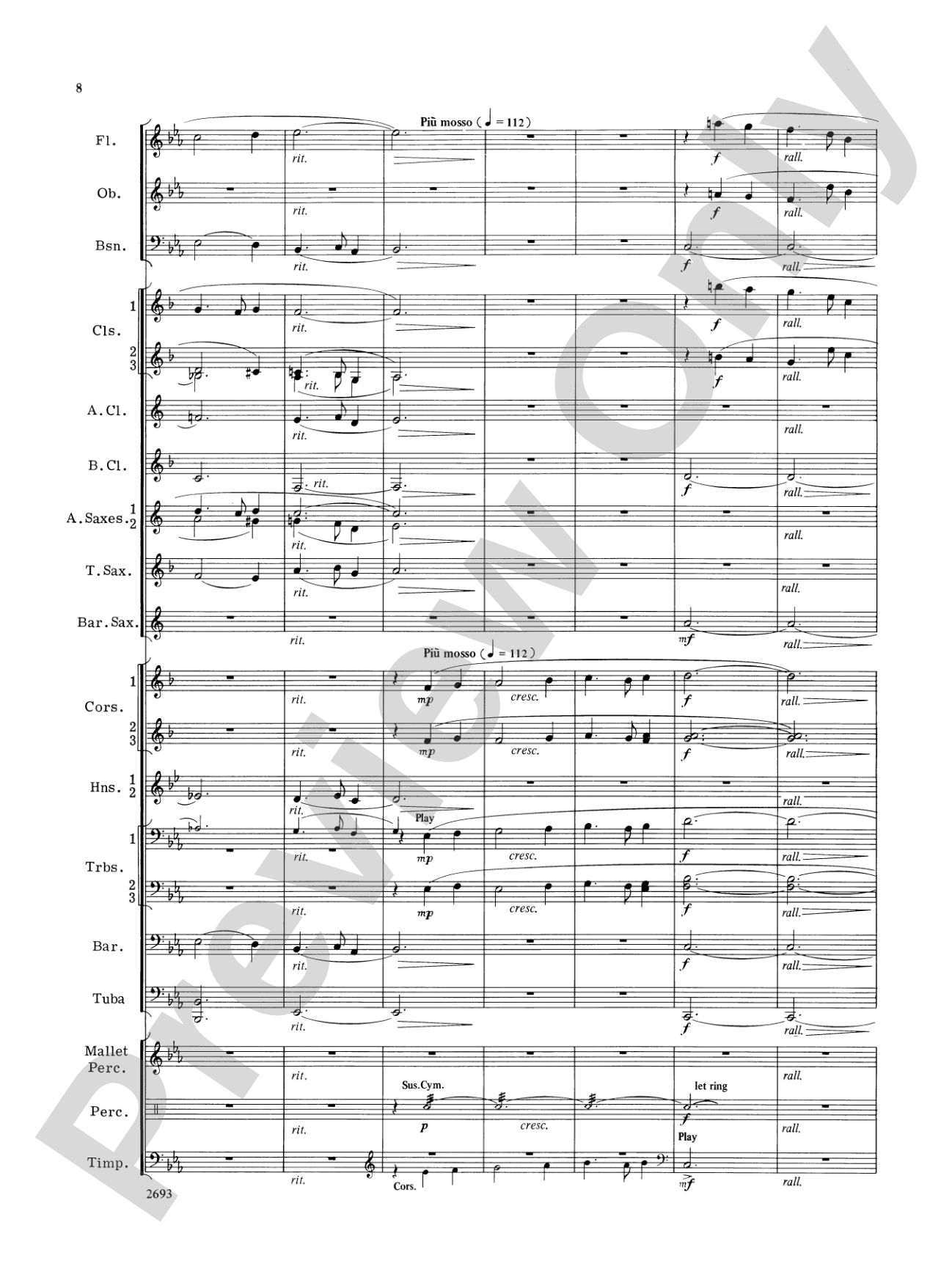 An Irish Interlude: Concert Band Conductor Score & Parts