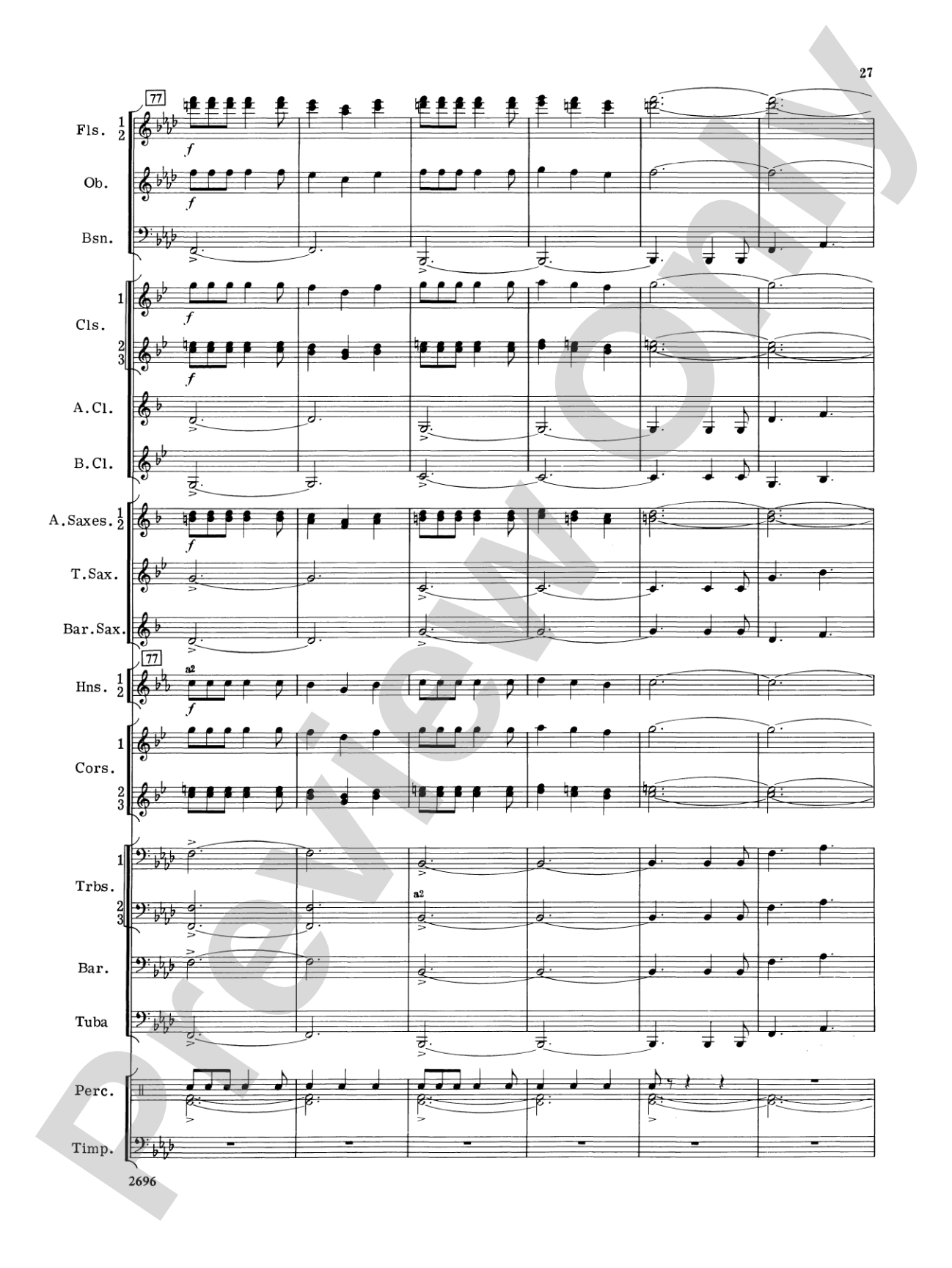 Hudson River Suite: Concert Band Conductor Score & Parts