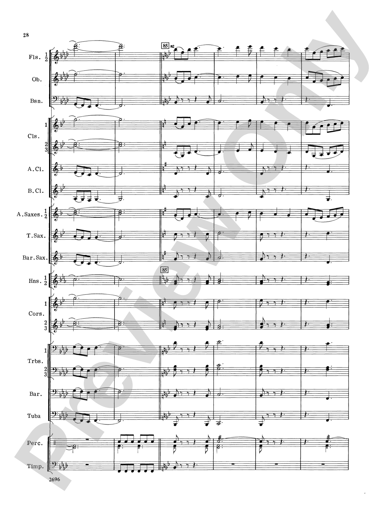 Hudson River Suite: Concert Band Conductor Score & Parts