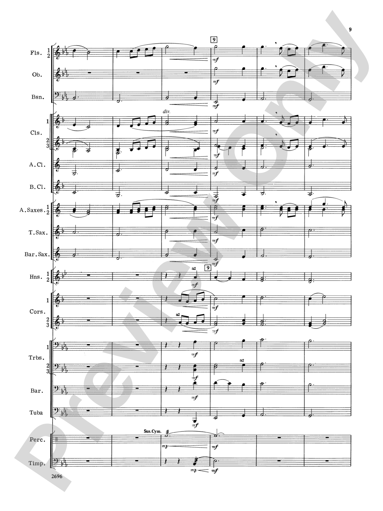 Hudson River Suite: Concert Band Conductor Score & Parts