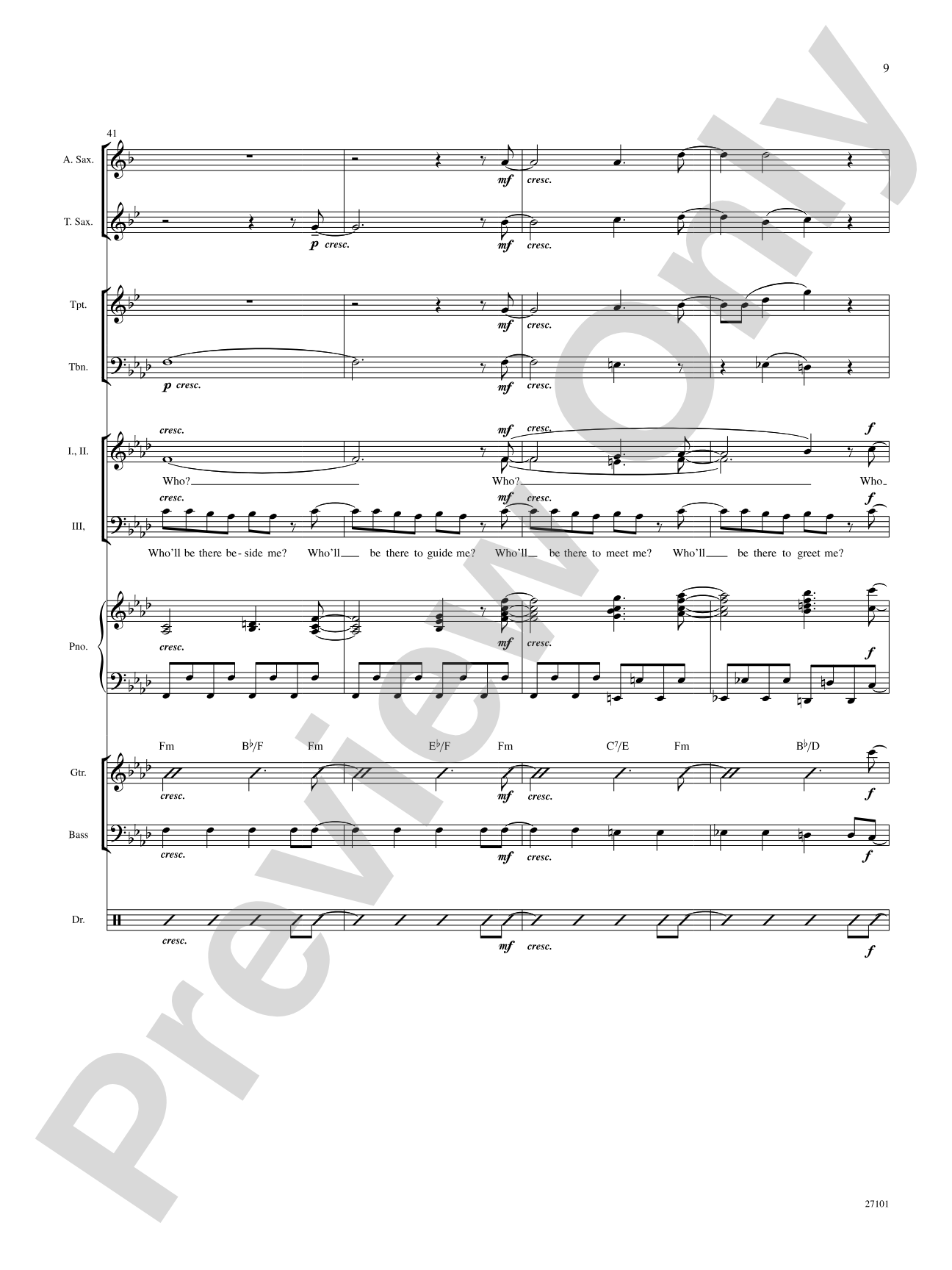 Who Will Be a Witness?: Choral SoundPax
