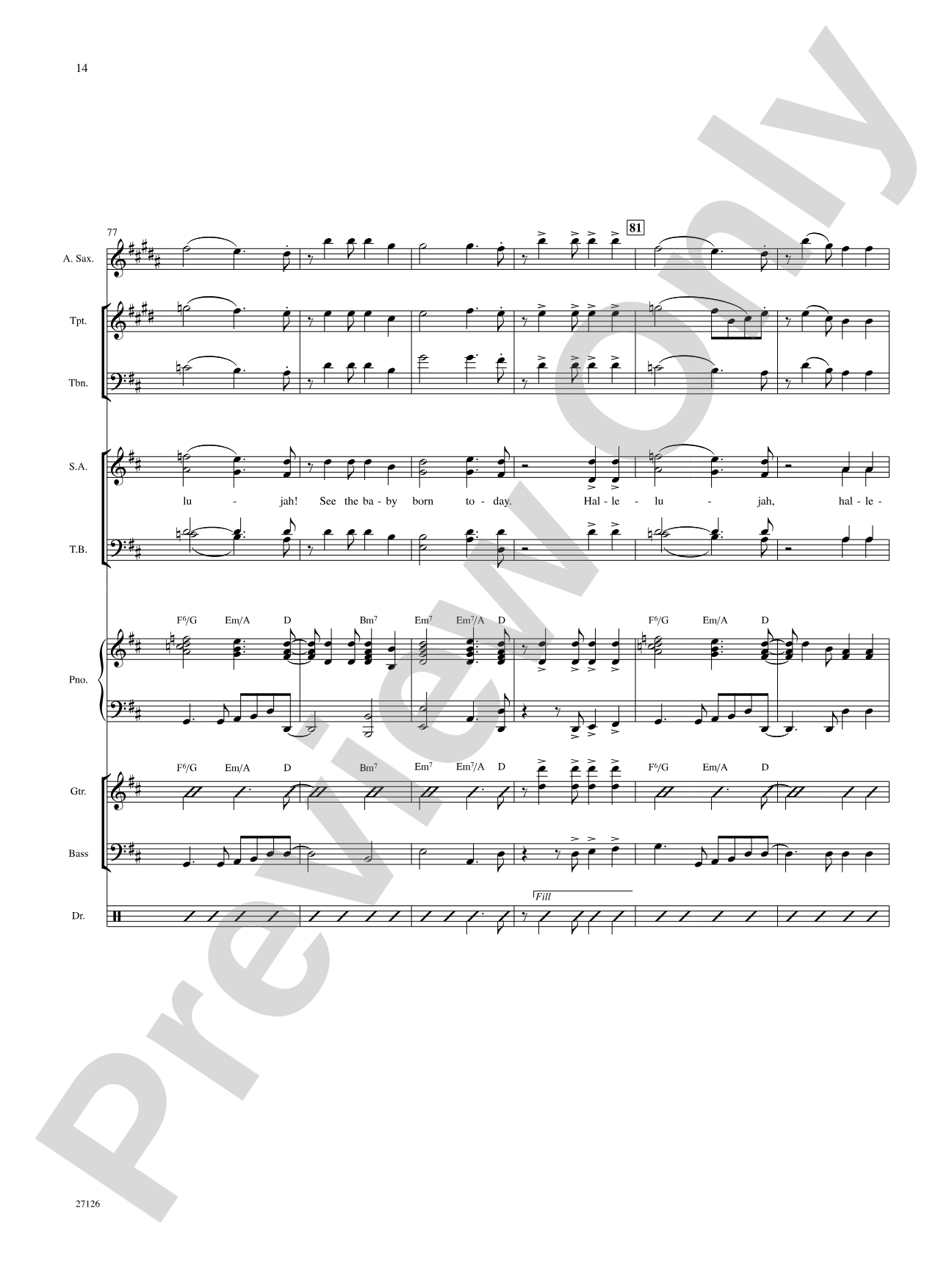 Mary, Mary Had-A But One Child: Choral SoundPax