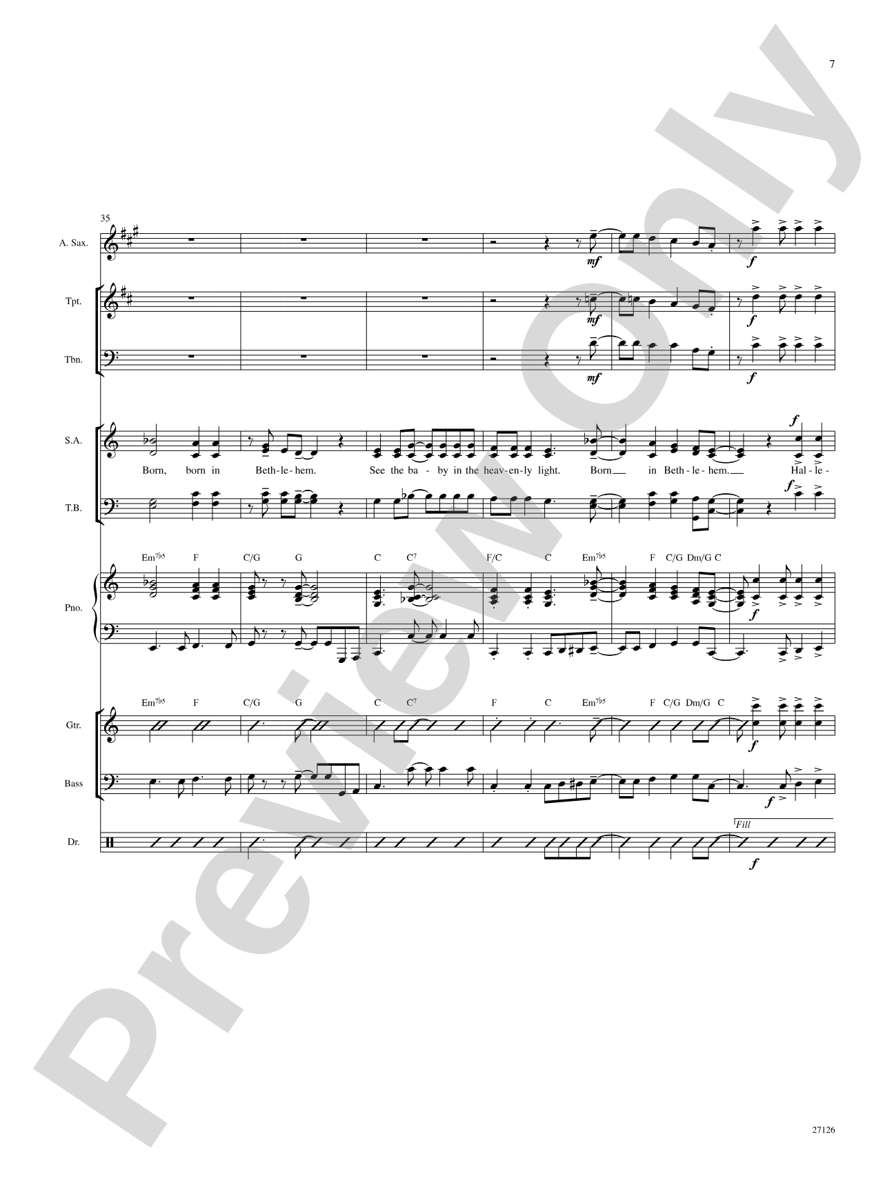 Mary, Mary Had-A But One Child: Choral SoundPax