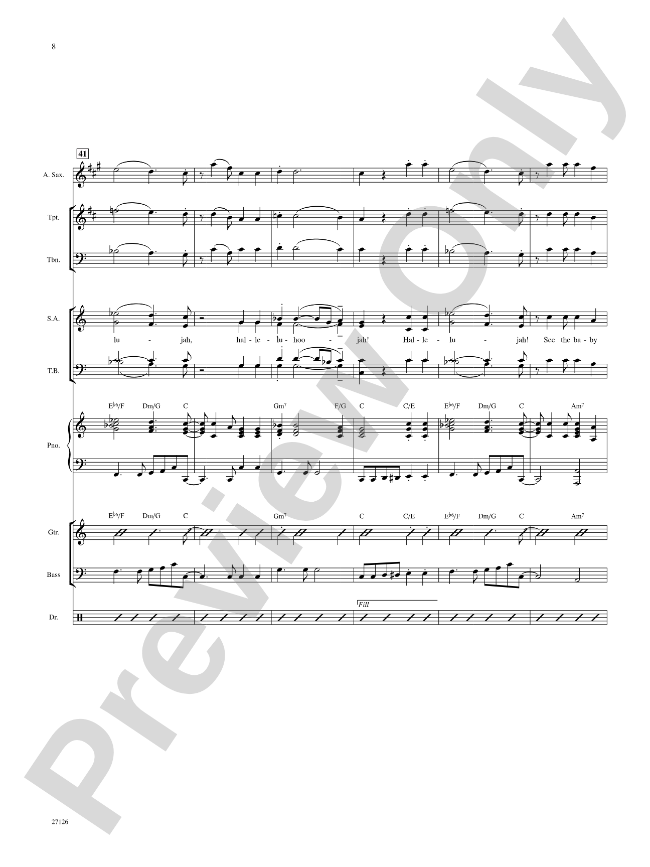 Mary, Mary Had-A But One Child: Choral SoundPax