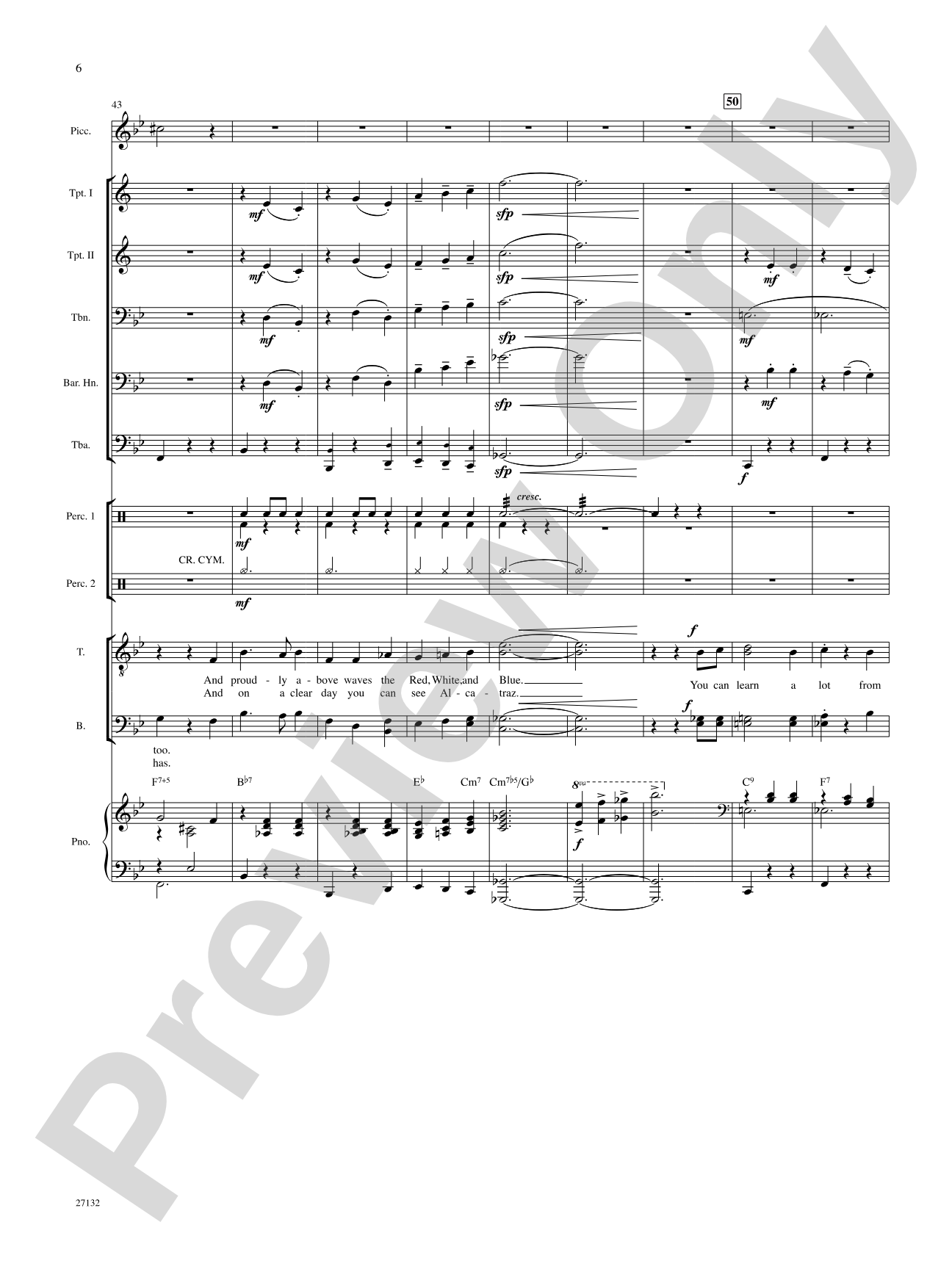 Lydia, the Tattooed Lady: Score: Choral SoundPax