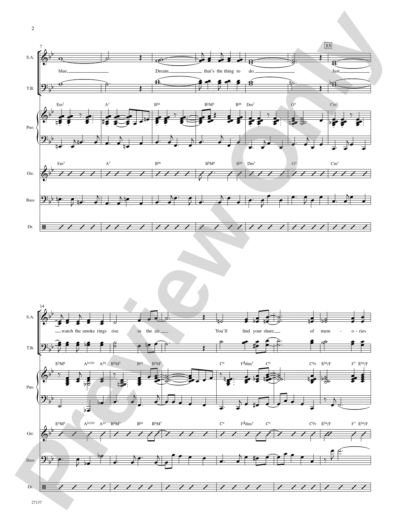 Dream: Choral SoundPax