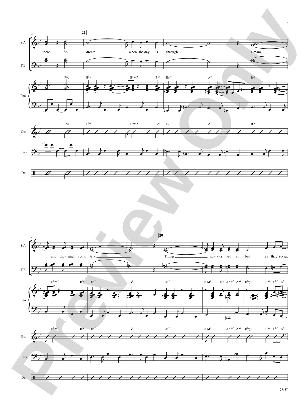 Dream: Choral SoundPax