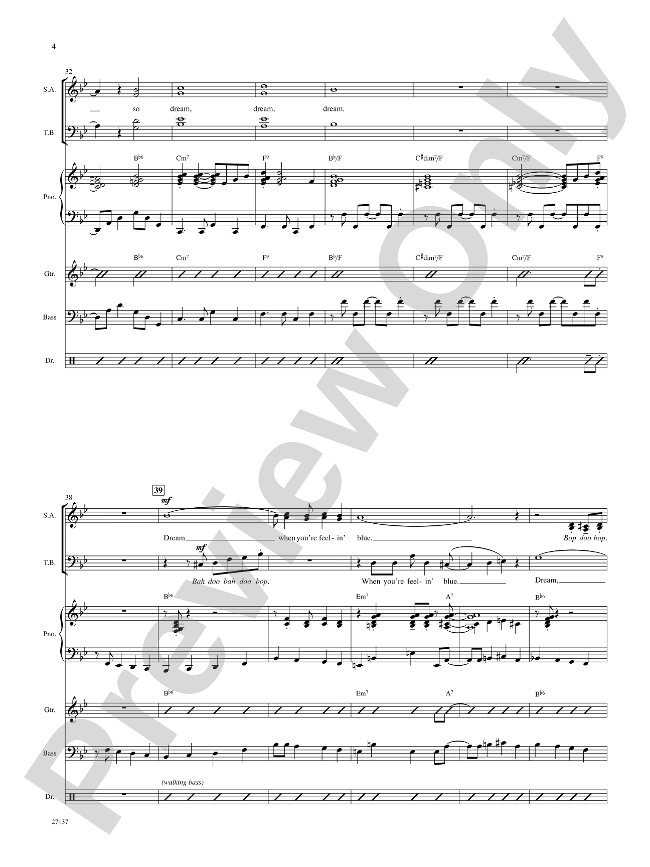 Dream: Choral SoundPax