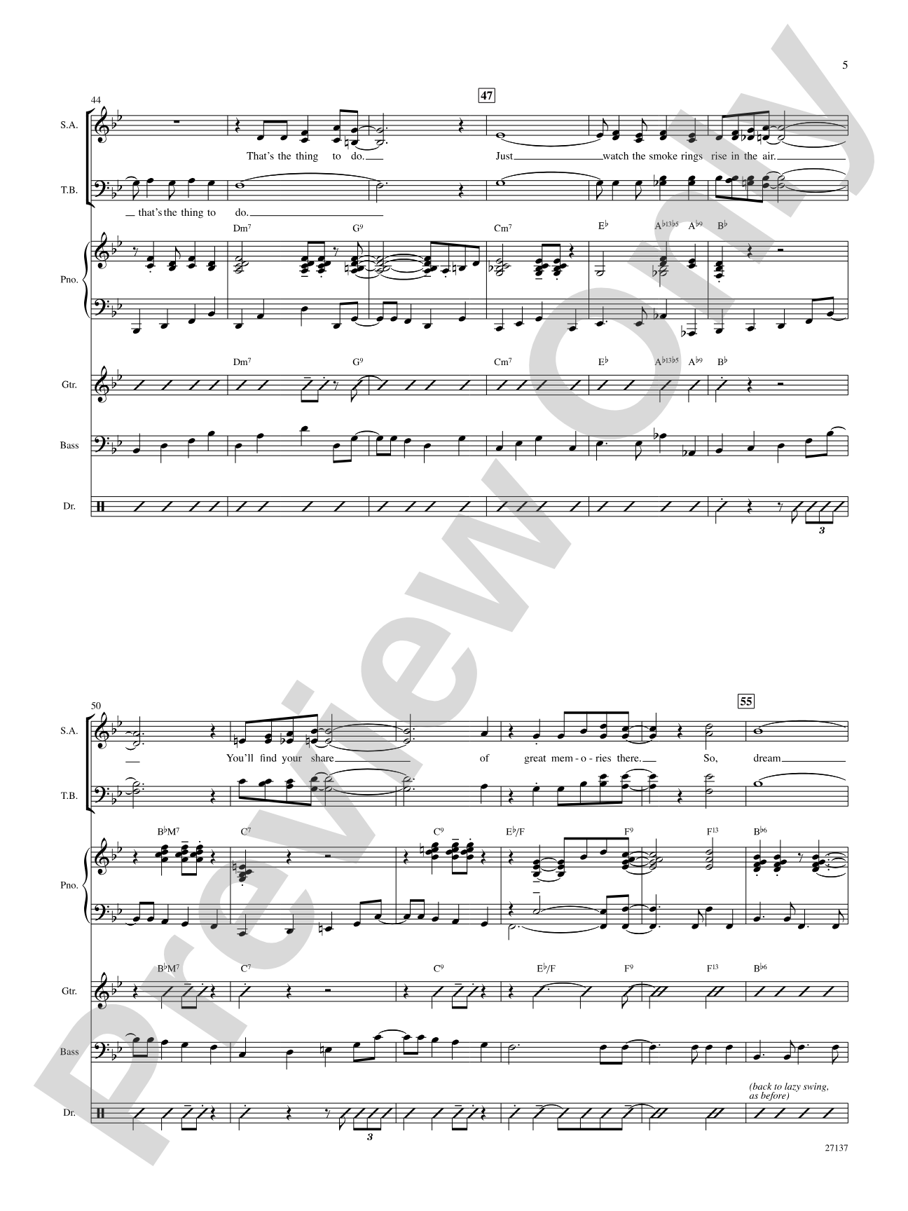 Dream: Choral SoundPax
