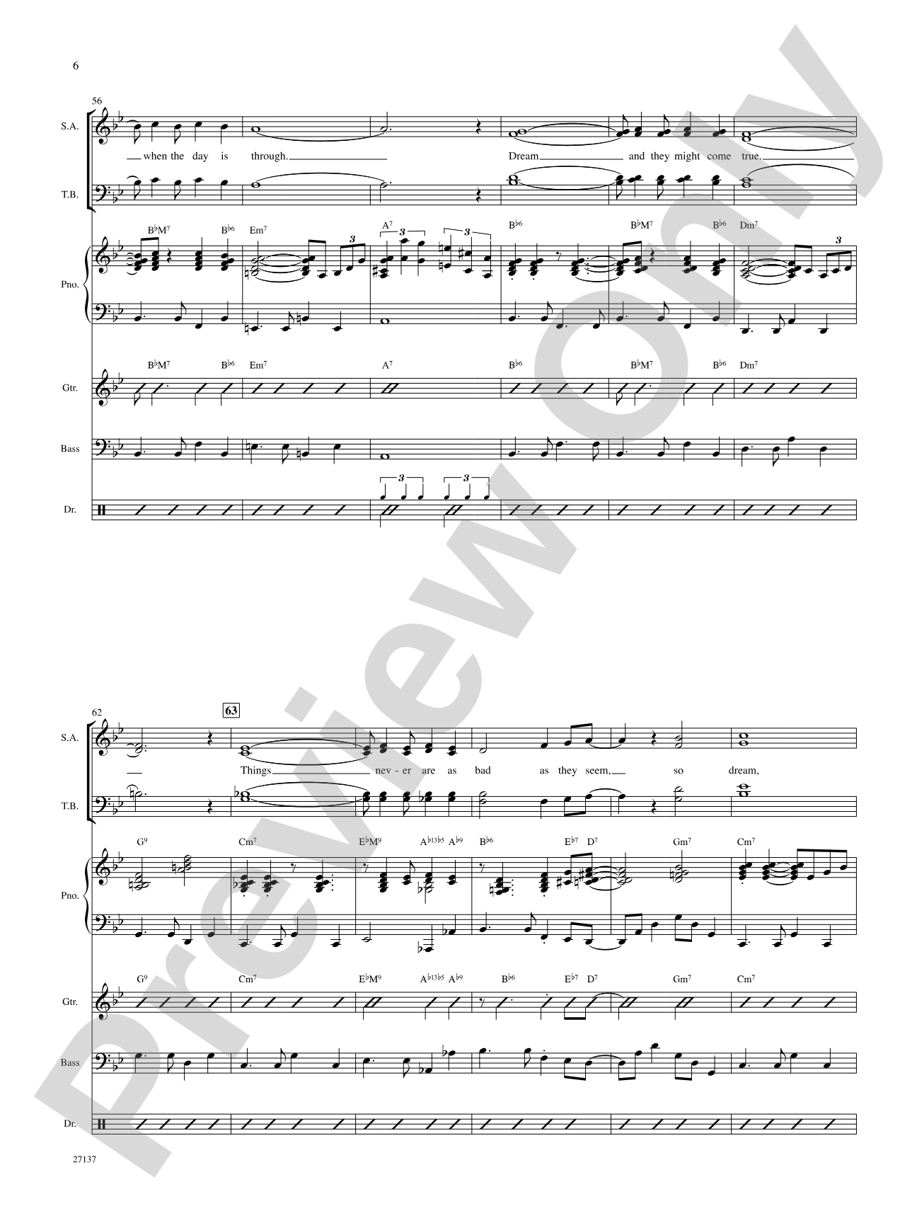 Dream: Choral SoundPax