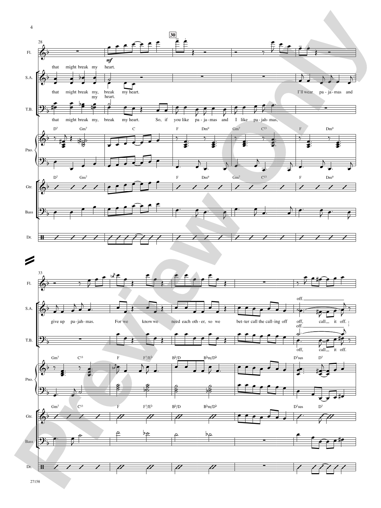 Let's Call the Whole Thing Off: Choral SoundPax