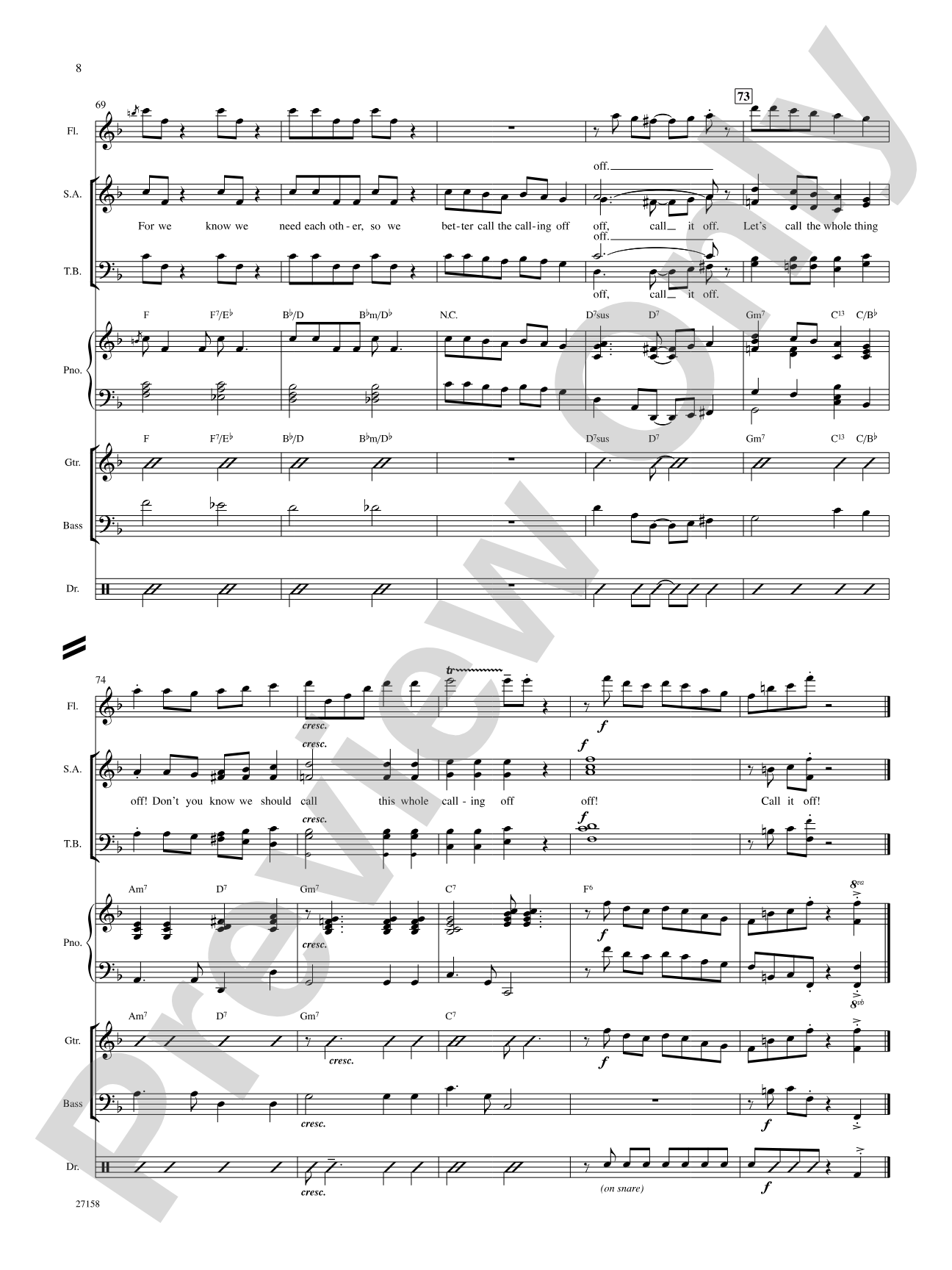 Let's Call the Whole Thing Off: Choral SoundPax
