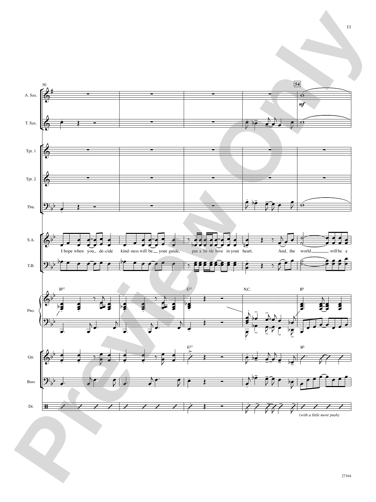 Put a Little Love in Your Heart: Choral SoundPax