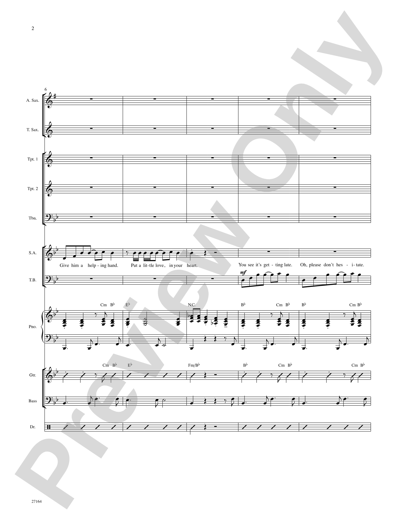 Put a Little Love in Your Heart: Choral SoundPax