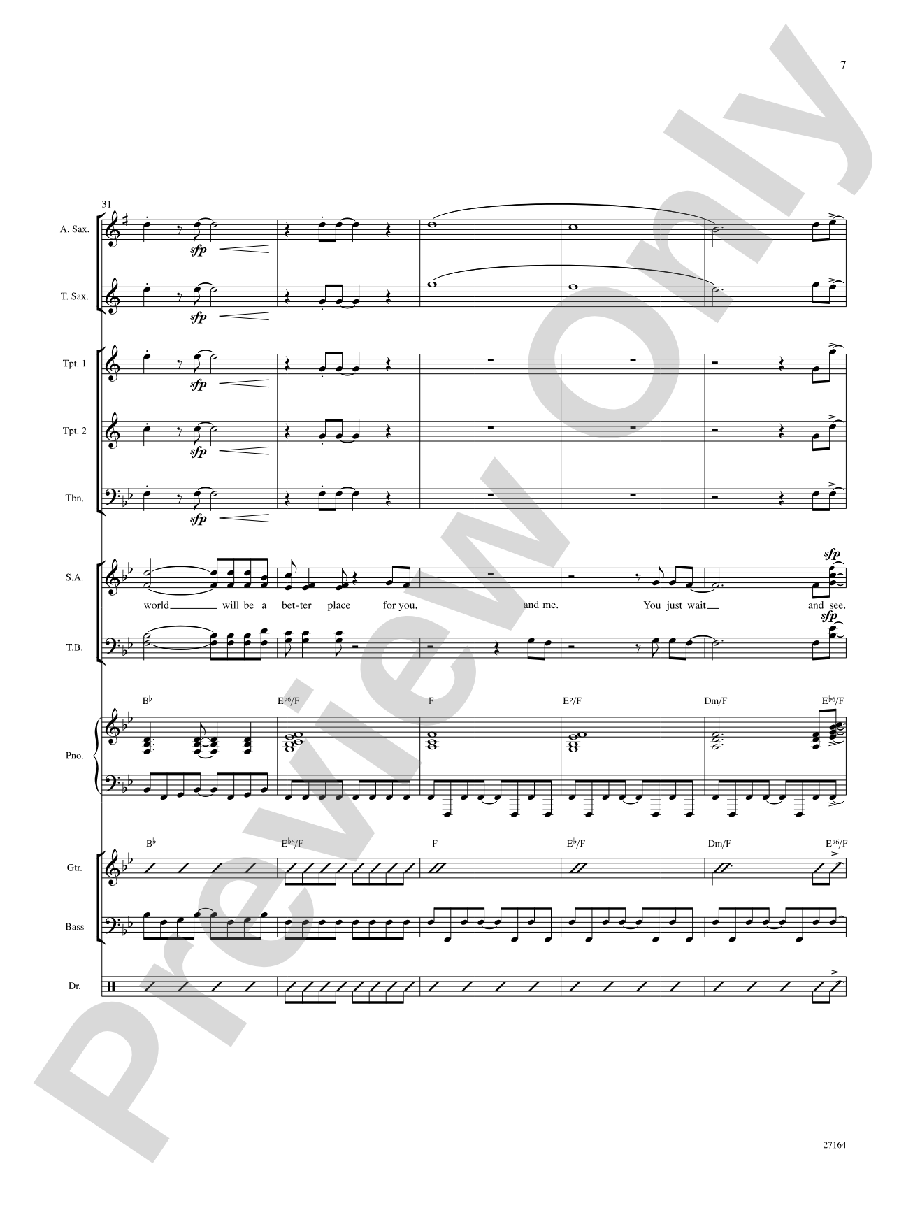 Put a Little Love in Your Heart: Choral SoundPax