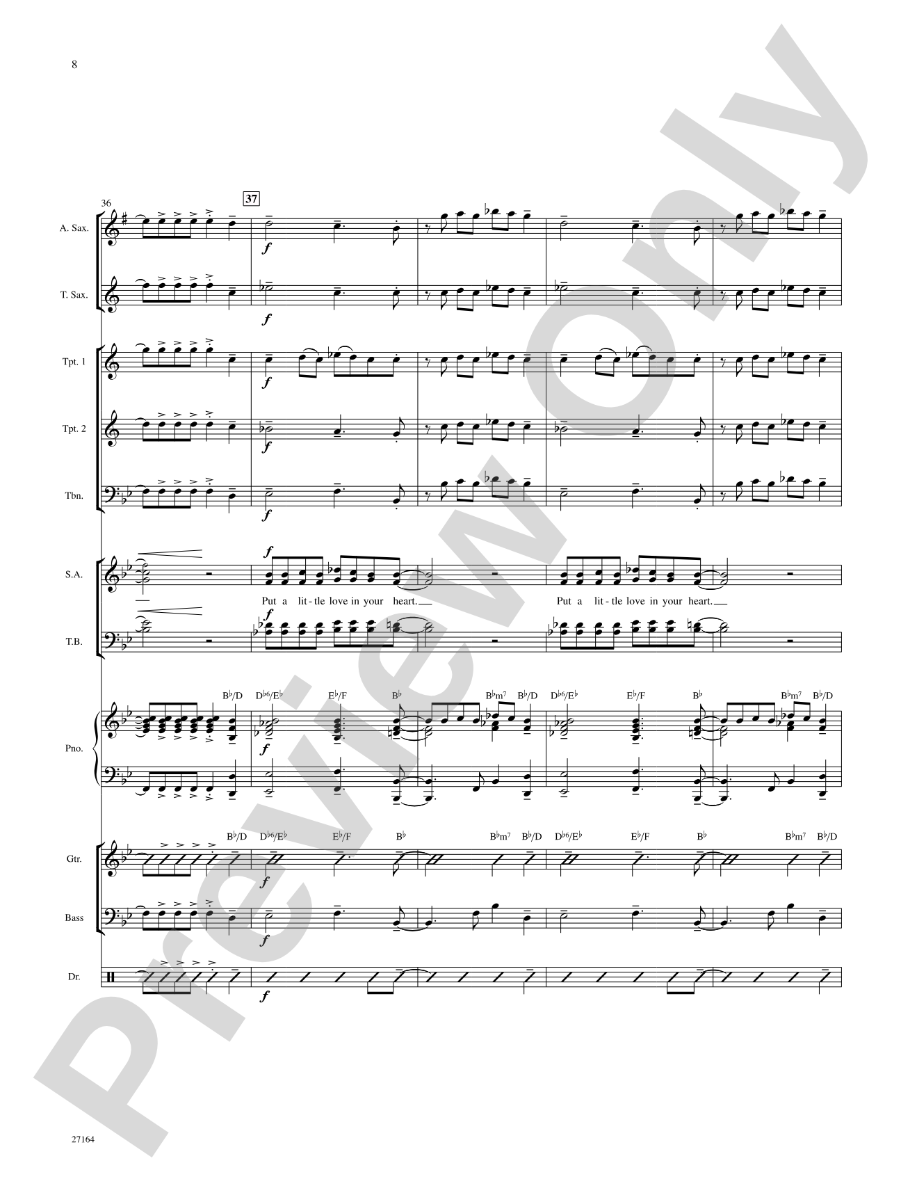 Put a Little Love in Your Heart: Choral SoundPax