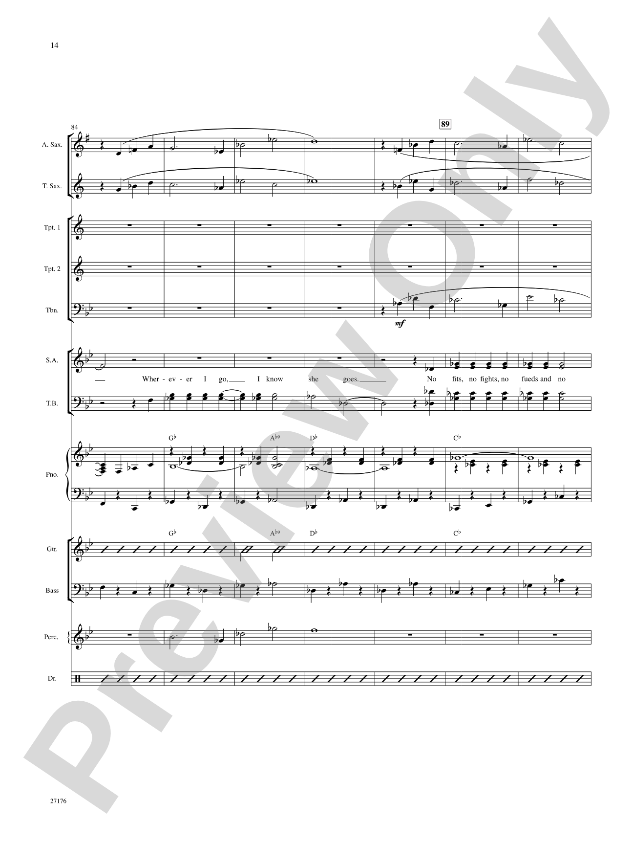 Together Wherever We Go (from Gypsy): Choral SoundPax
