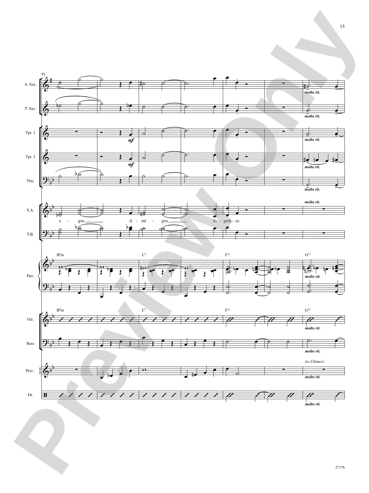 Together Wherever We Go (from Gypsy): Choral SoundPax