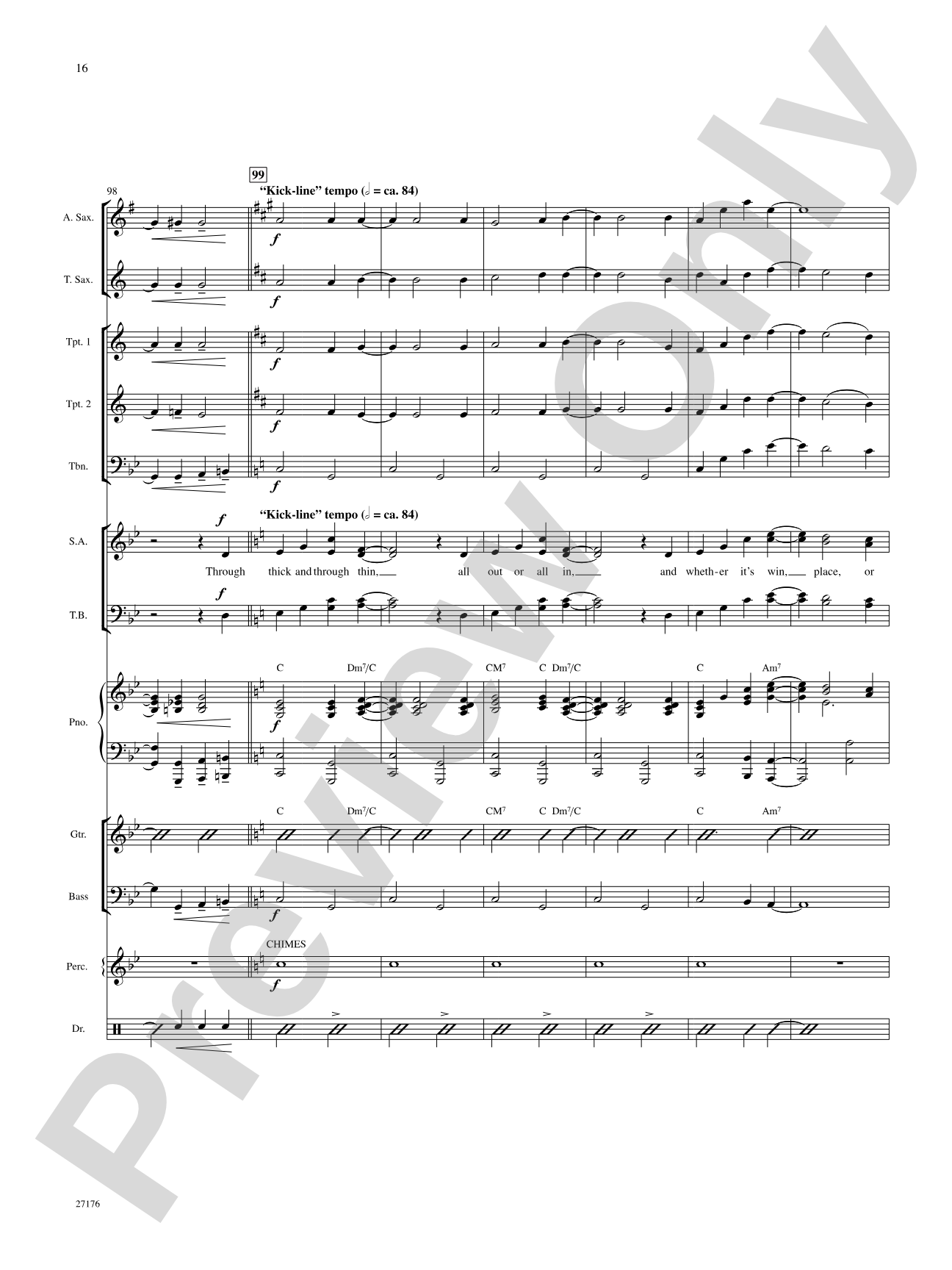 Together Wherever We Go (from Gypsy): Choral SoundPax