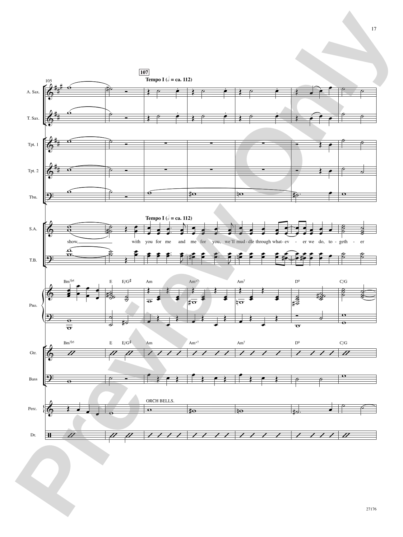 Together Wherever We Go (from Gypsy): Choral SoundPax