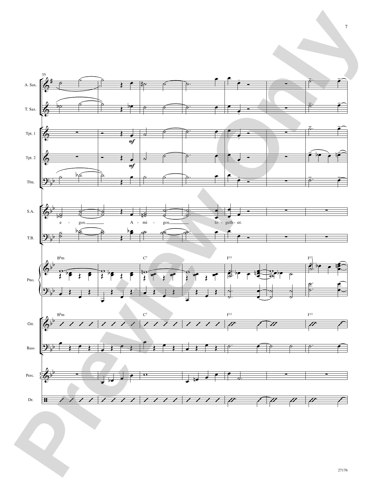 Together Wherever We Go (from Gypsy): Choral SoundPax