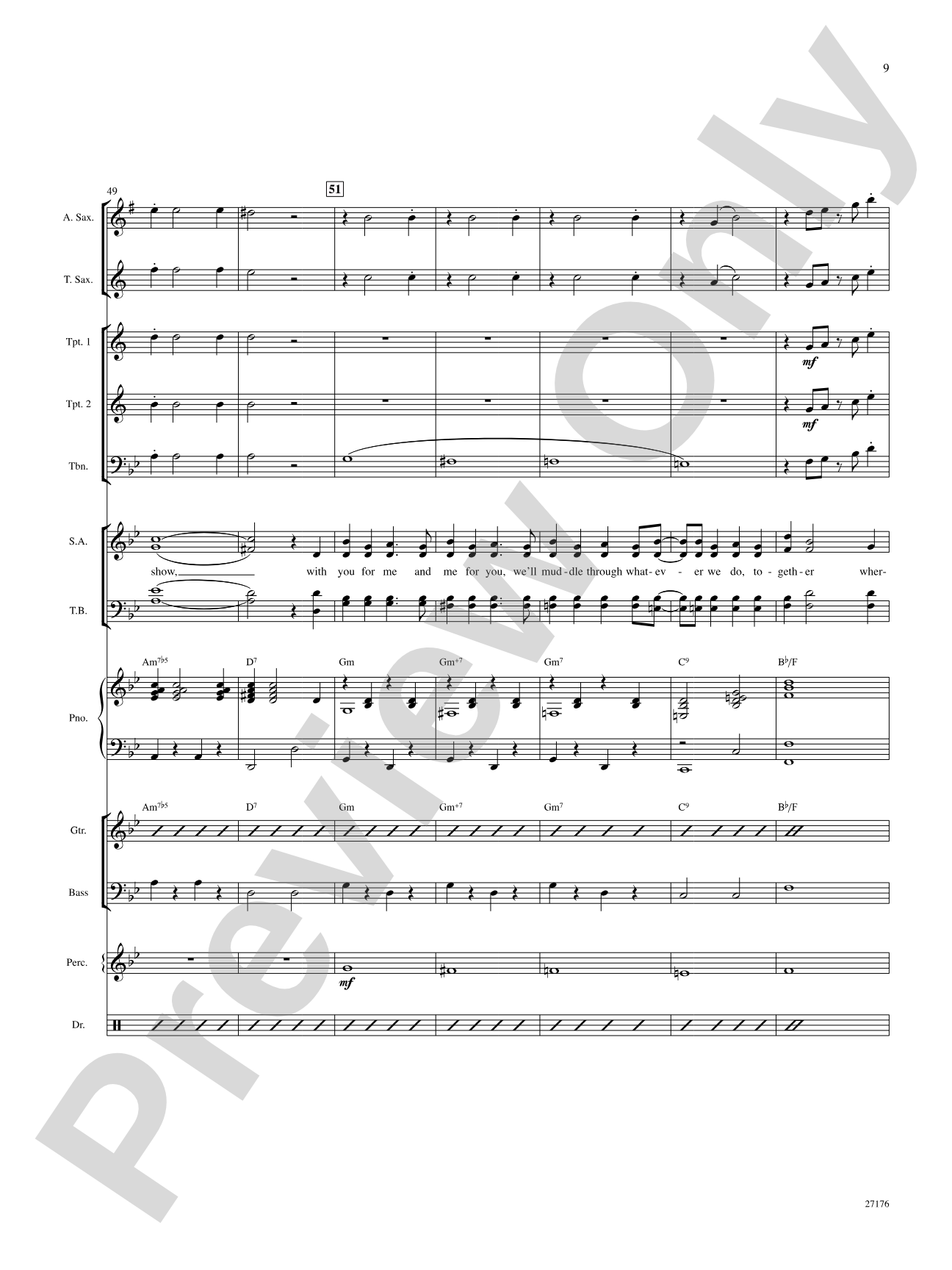 Together Wherever We Go (from Gypsy): Choral SoundPax