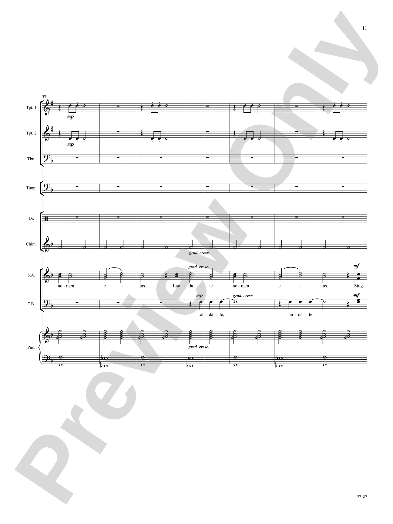 Jubilate Deo: Choral SoundPax