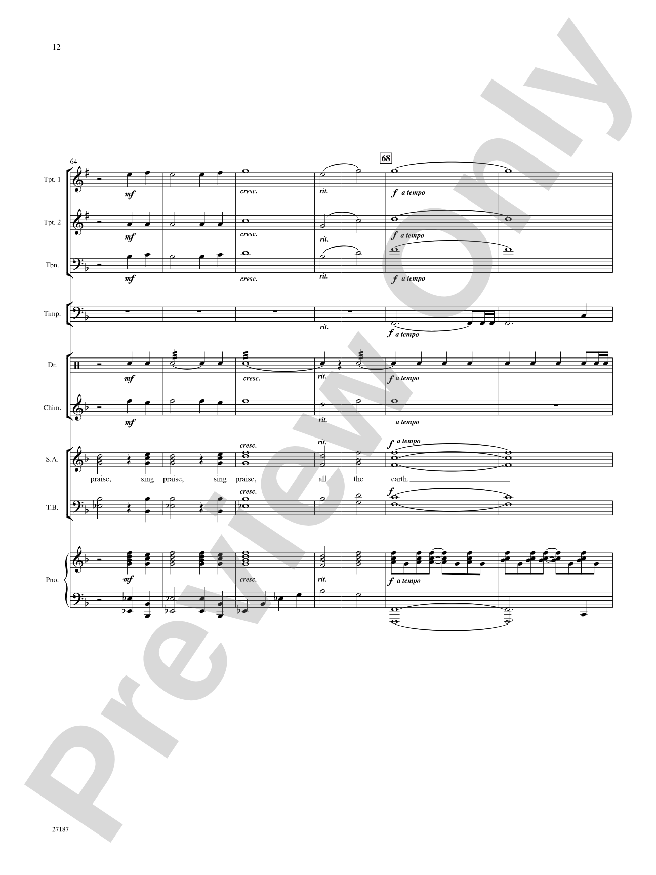 Jubilate Deo: Choral SoundPax