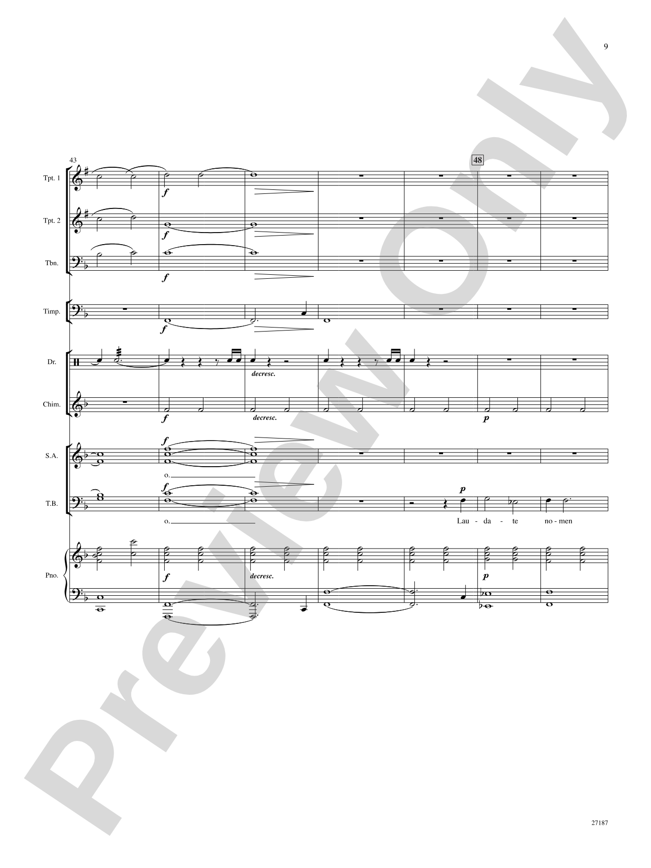 Jubilate Deo: Choral SoundPax