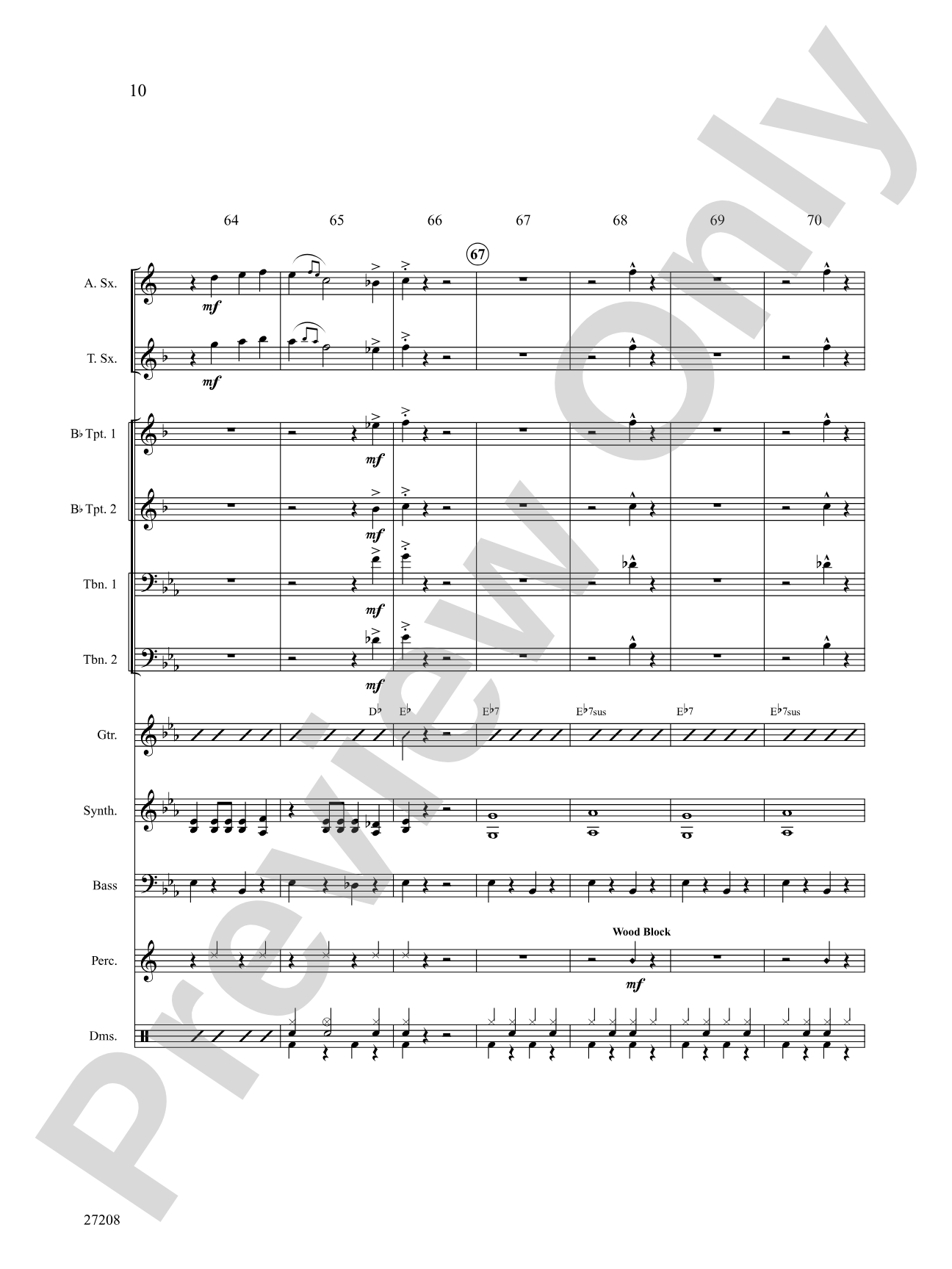 There Once Was a Man (from The Pajama Game): Choral SoundPax