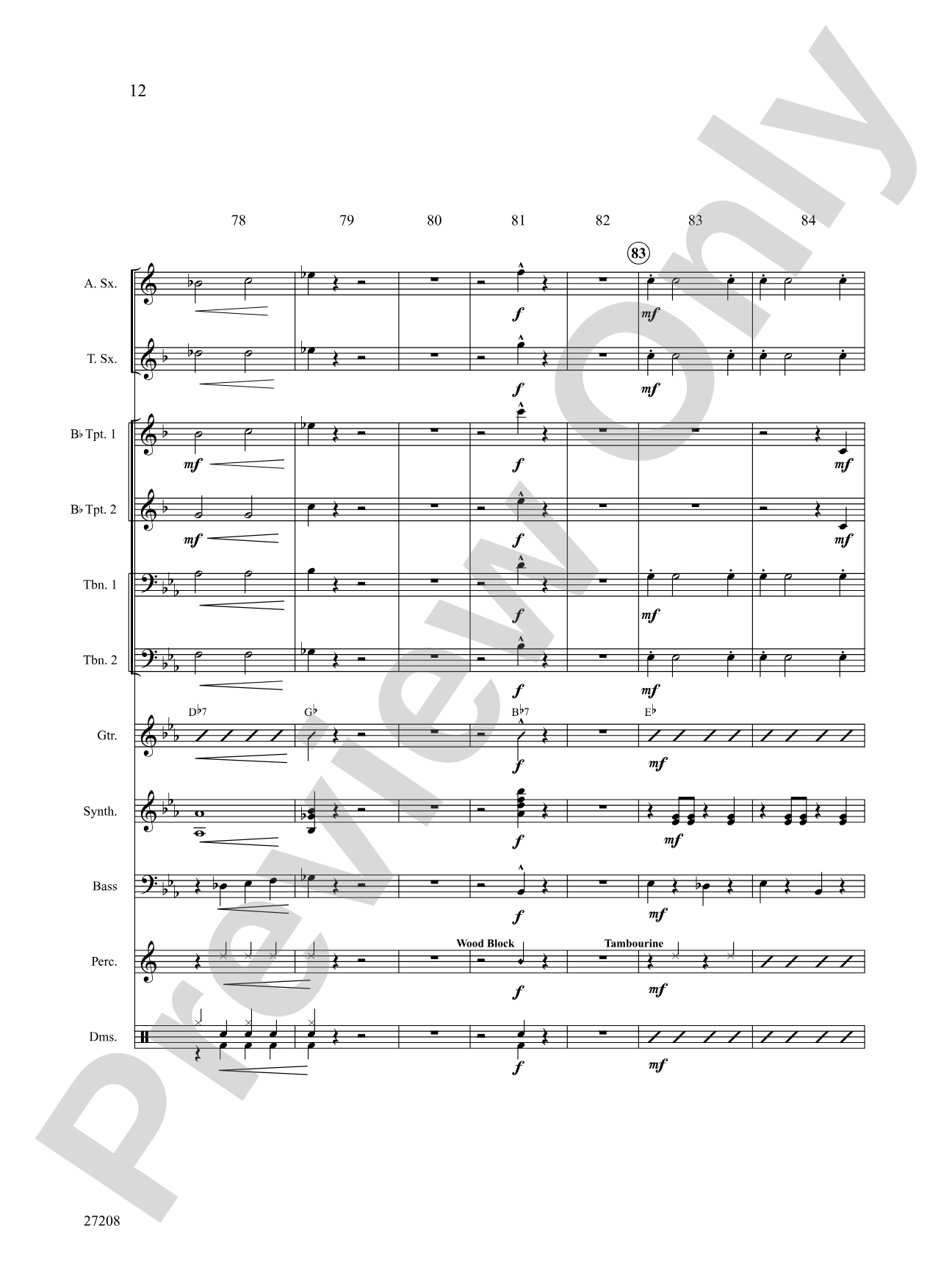 There Once Was a Man (from The Pajama Game): Choral SoundPax