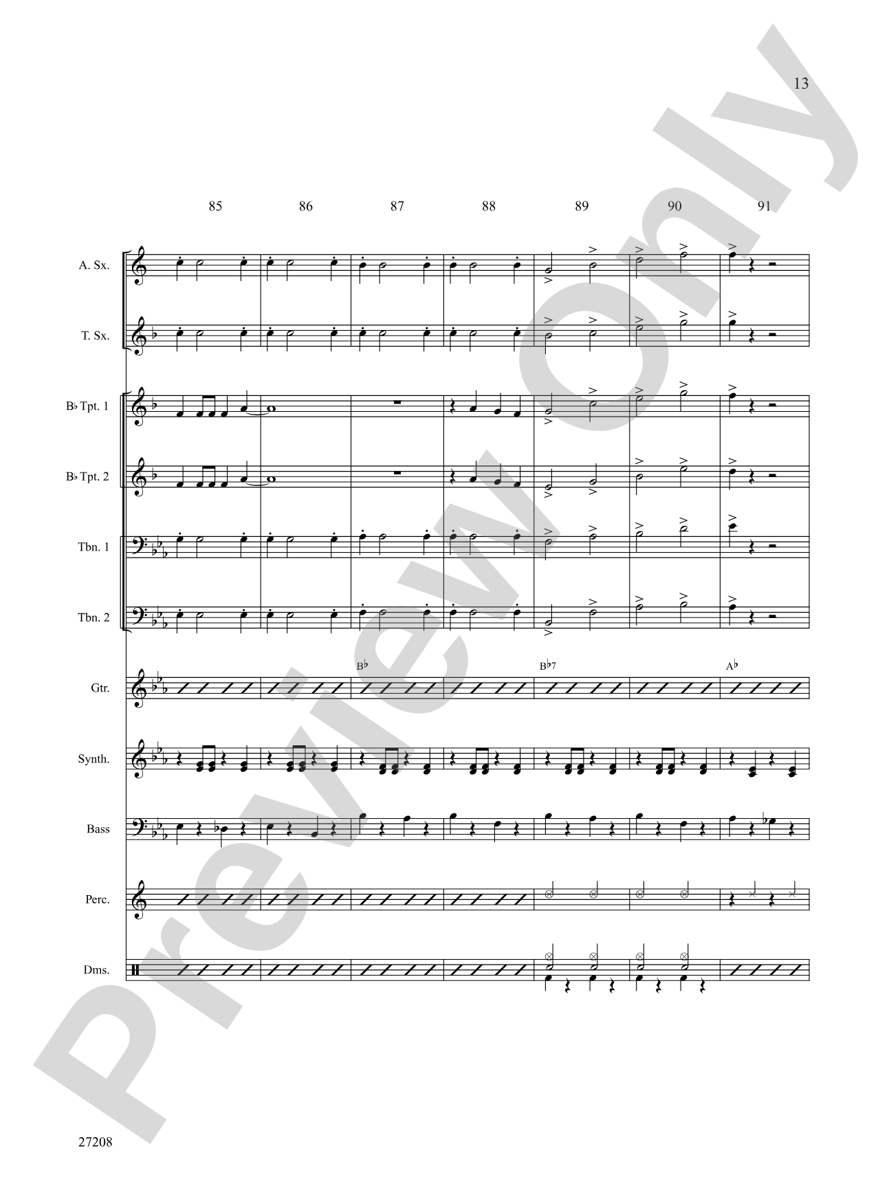 There Once Was a Man (from The Pajama Game): Choral SoundPax