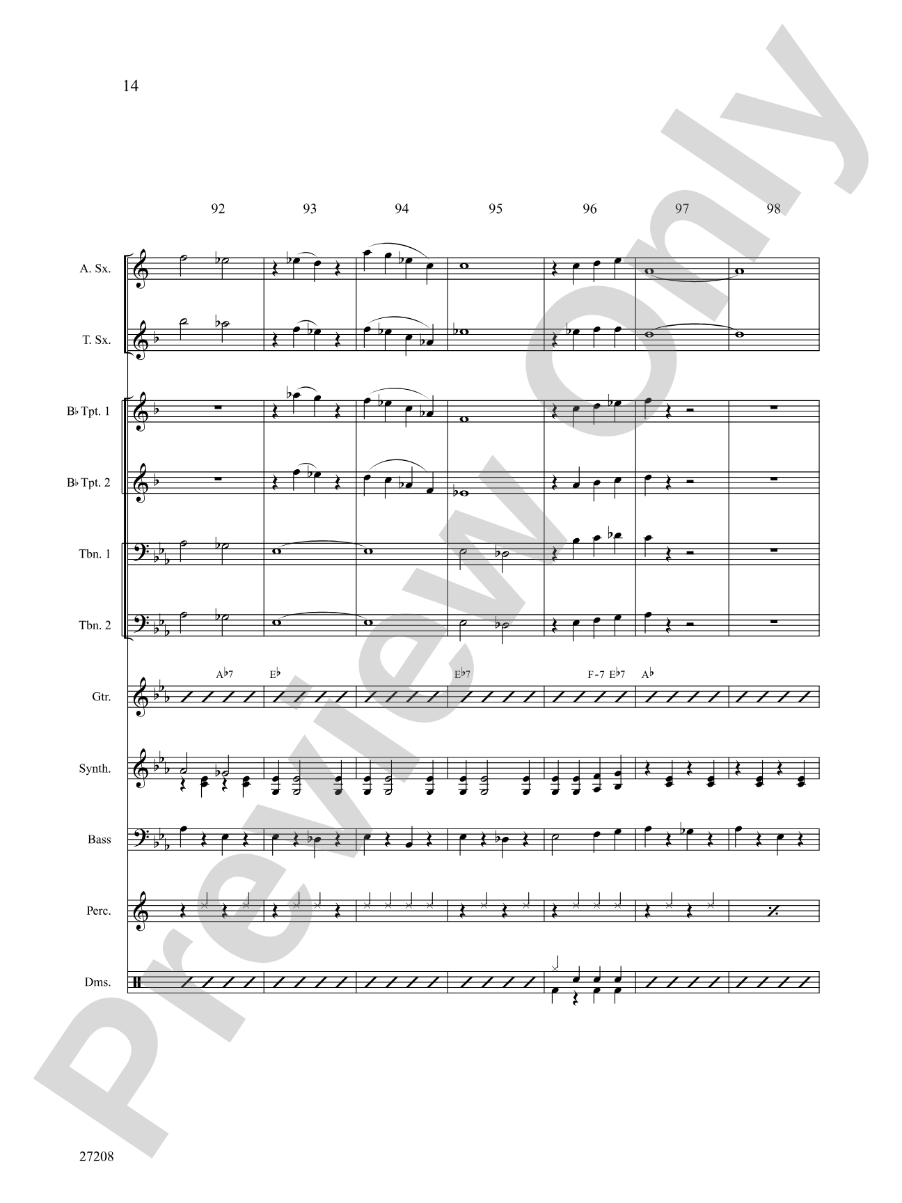 There Once Was a Man (from The Pajama Game): Choral SoundPax
