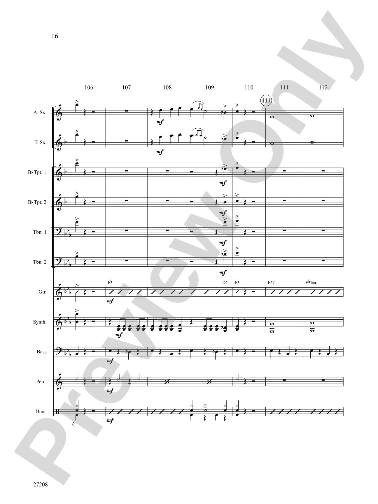 There Once Was a Man (from The Pajama Game): Choral SoundPax
