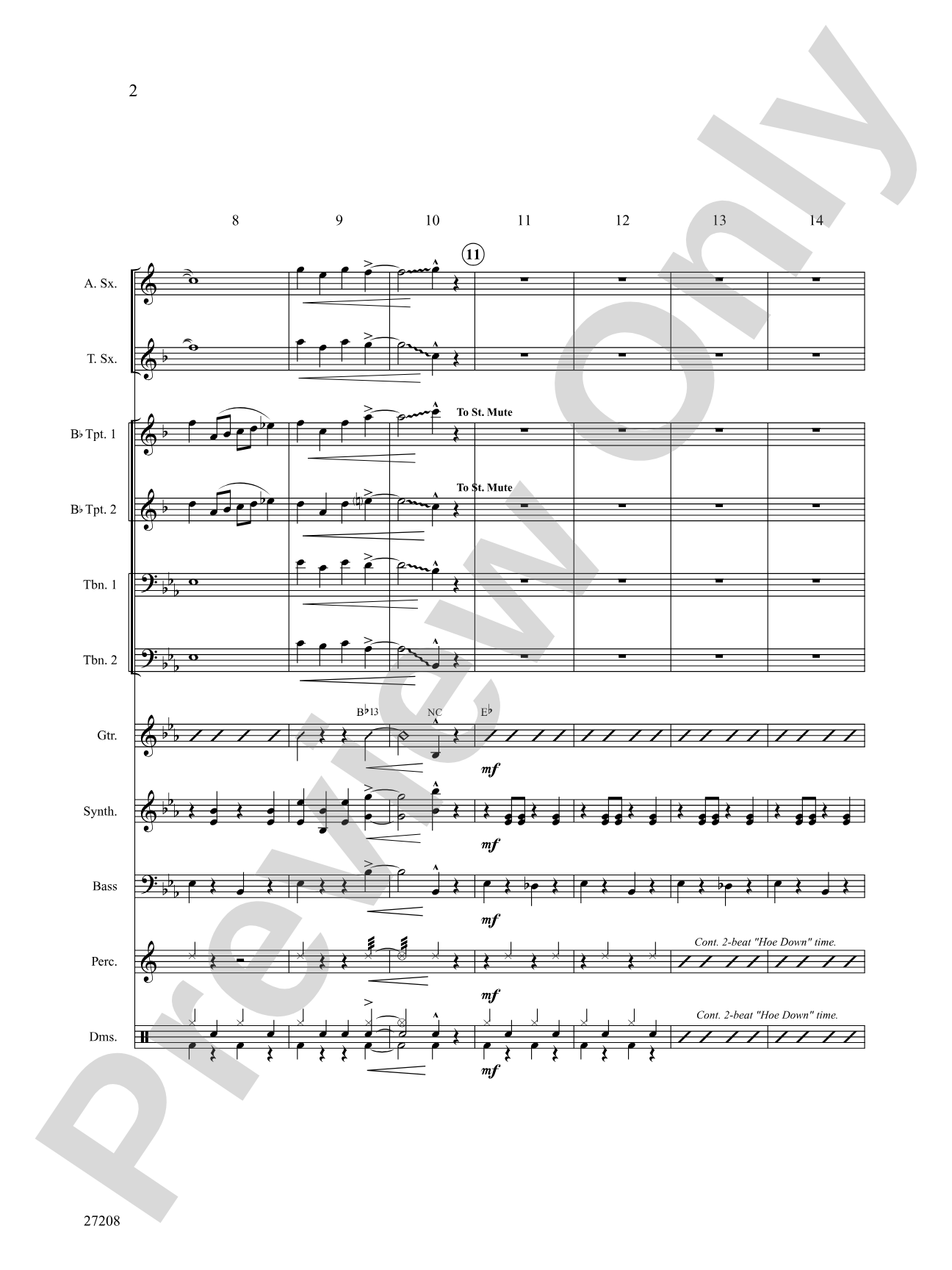 There Once Was a Man (from The Pajama Game): Choral SoundPax