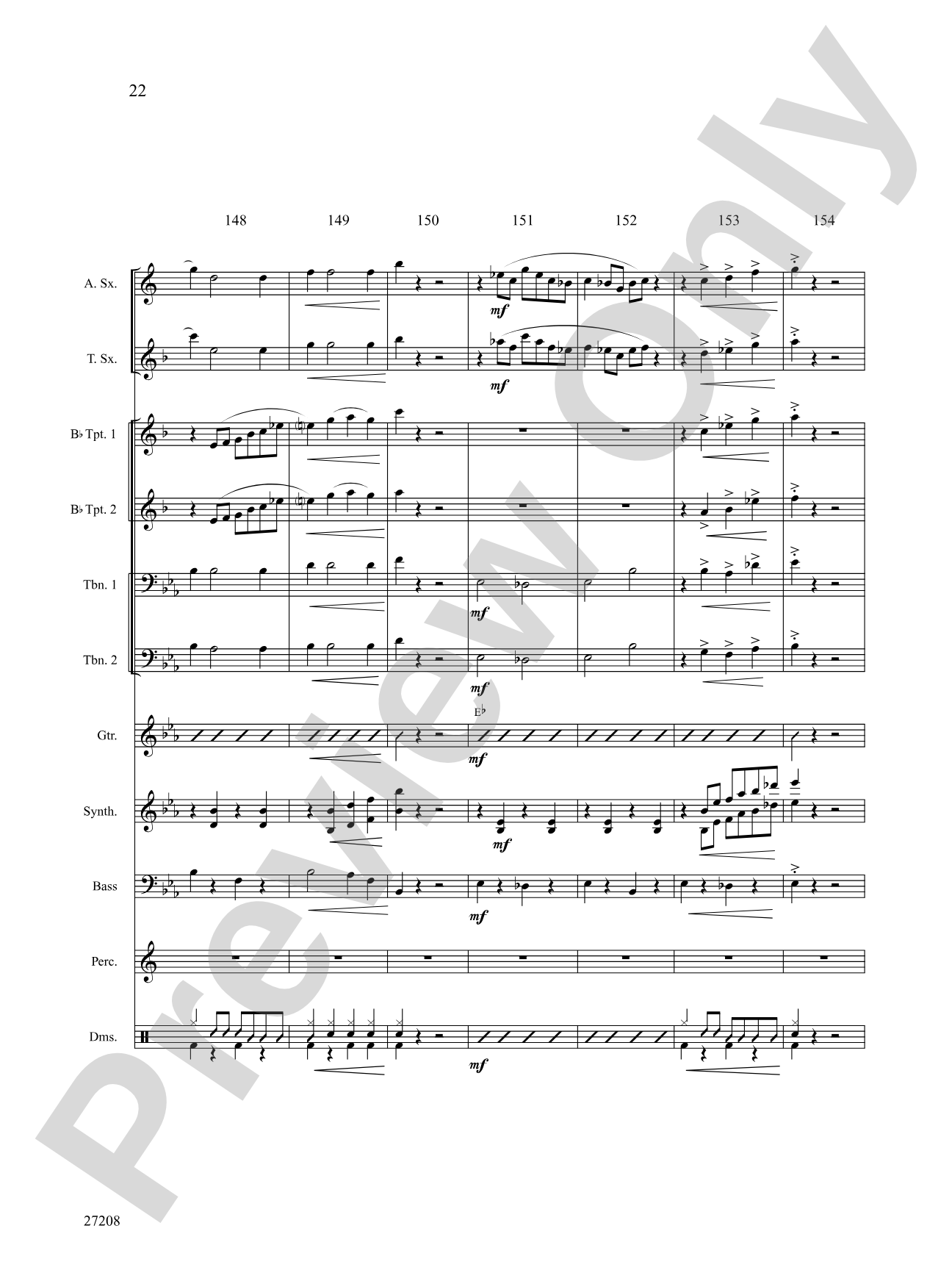 There Once Was a Man (from The Pajama Game): Choral SoundPax