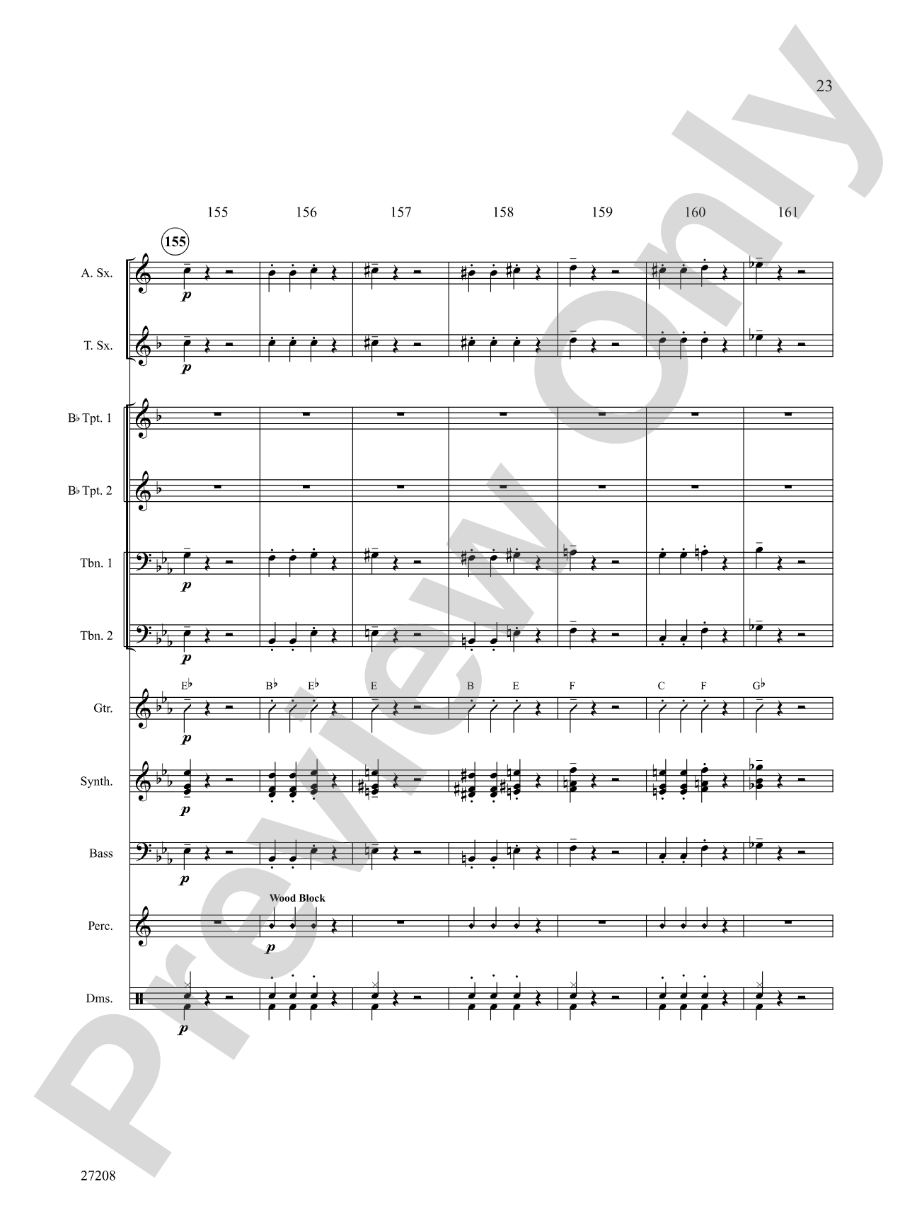 There Once Was a Man (from The Pajama Game): Choral SoundPax