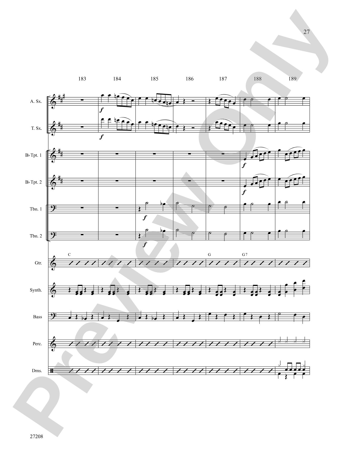 There Once Was a Man (from The Pajama Game): Choral SoundPax
