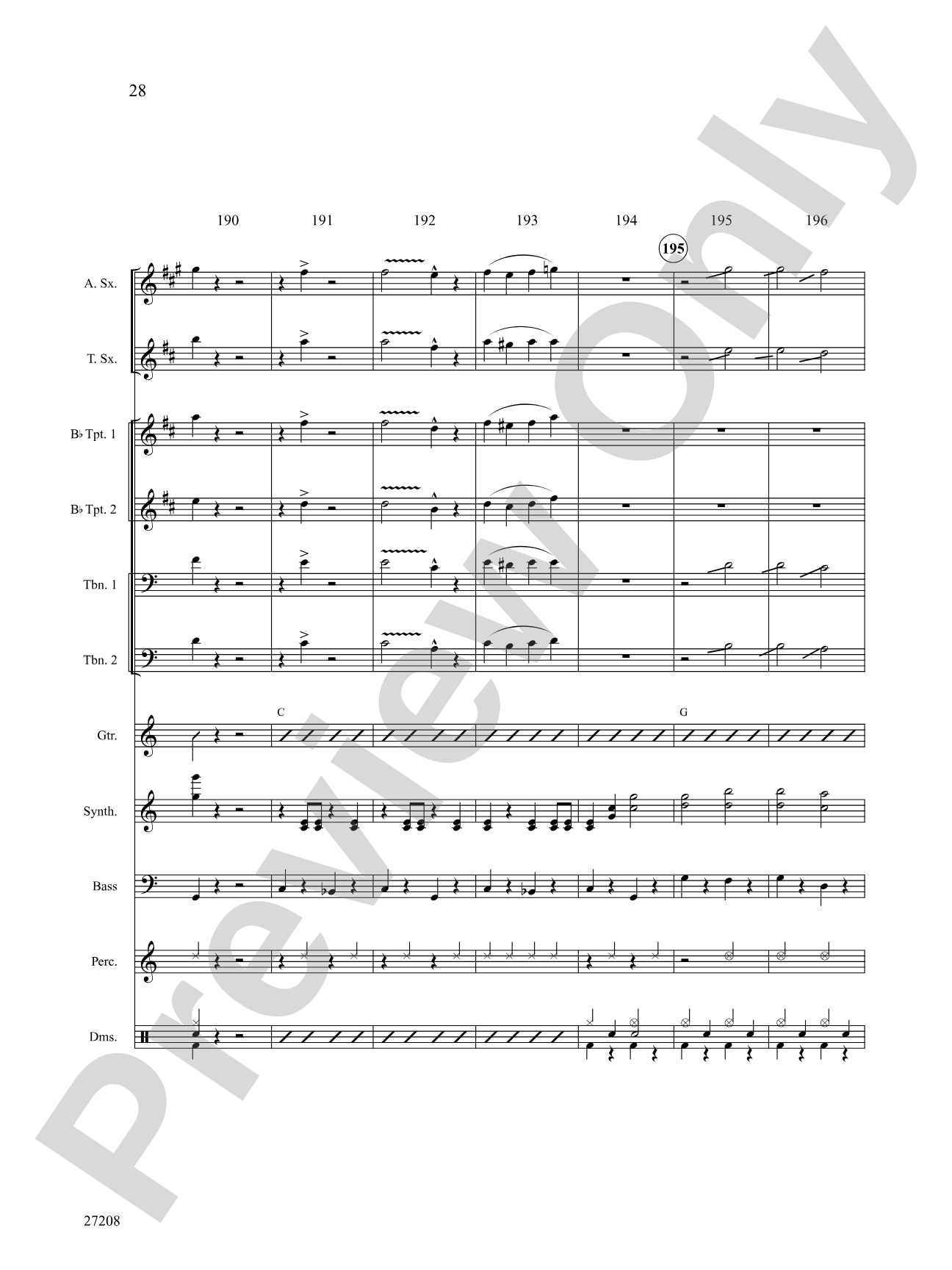 There Once Was a Man (from The Pajama Game): Choral SoundPax