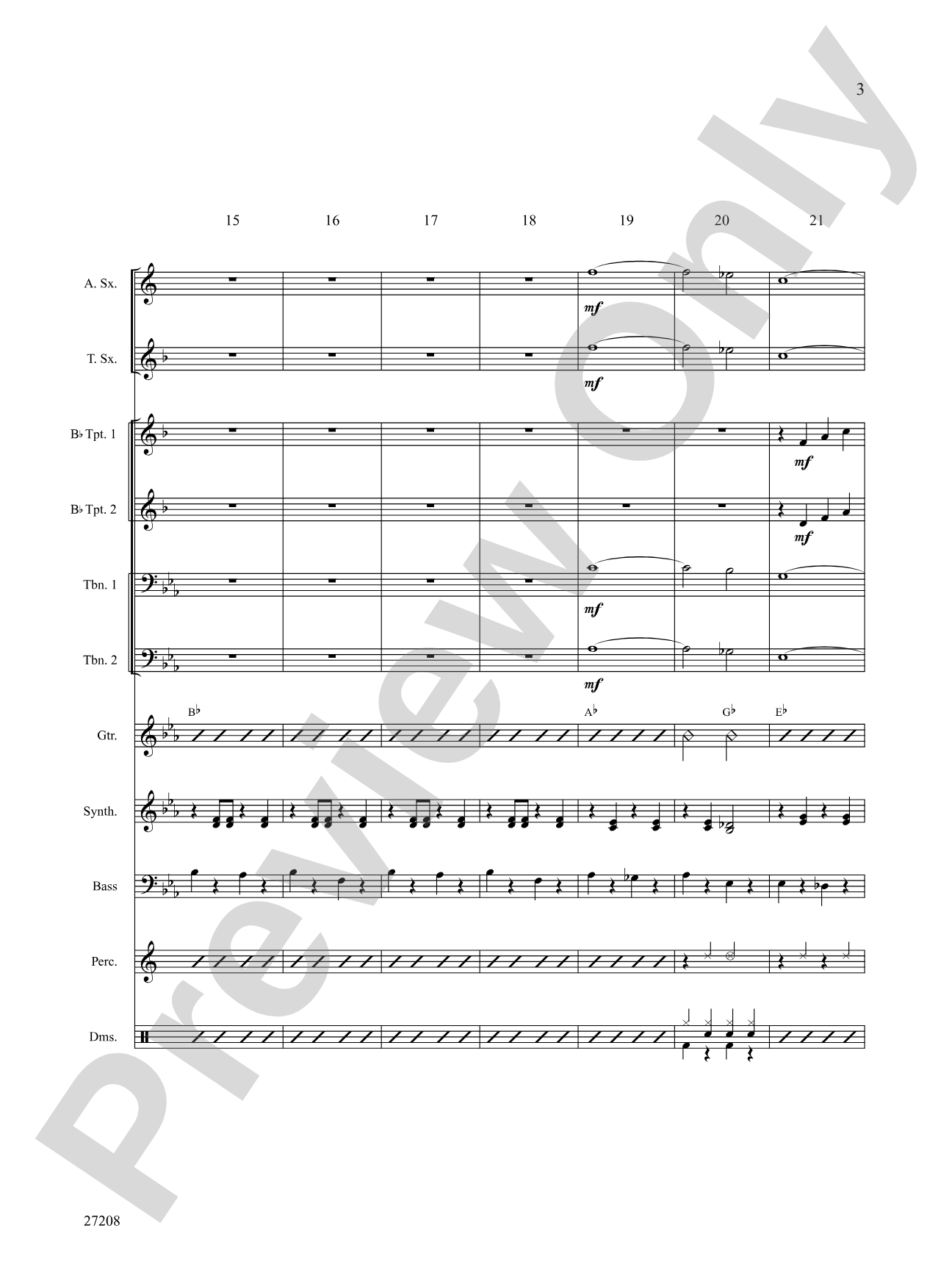 There Once Was a Man (from The Pajama Game): Choral SoundPax
