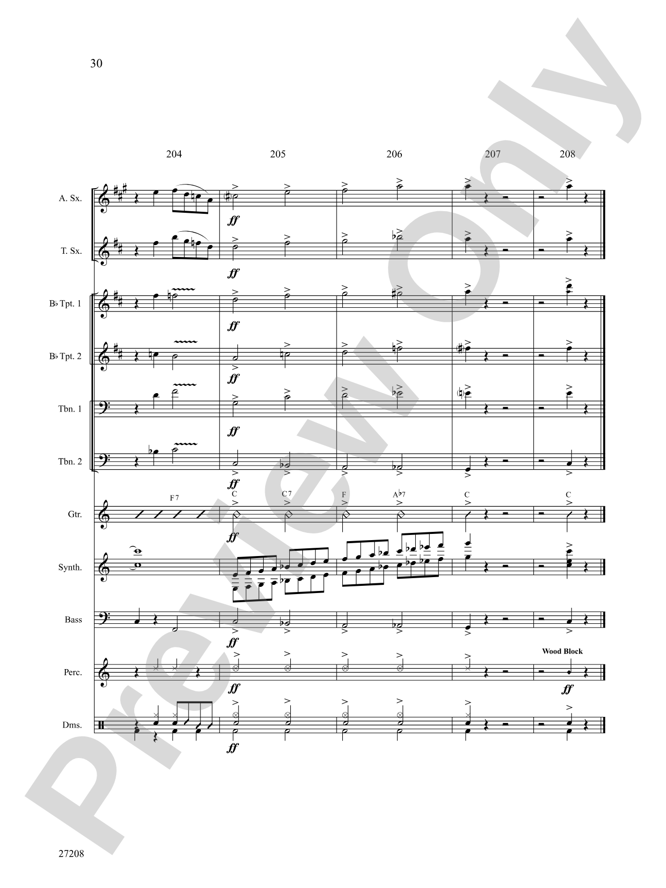There Once Was a Man (from The Pajama Game): Choral SoundPax