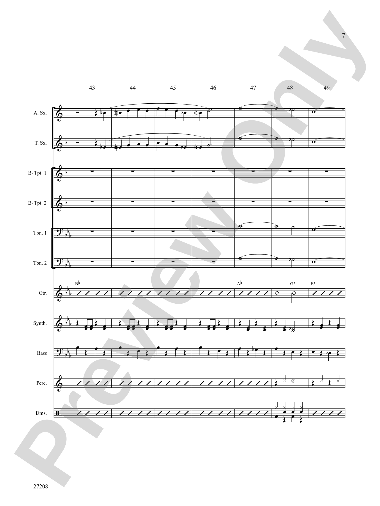 There Once Was a Man (from The Pajama Game): Choral SoundPax